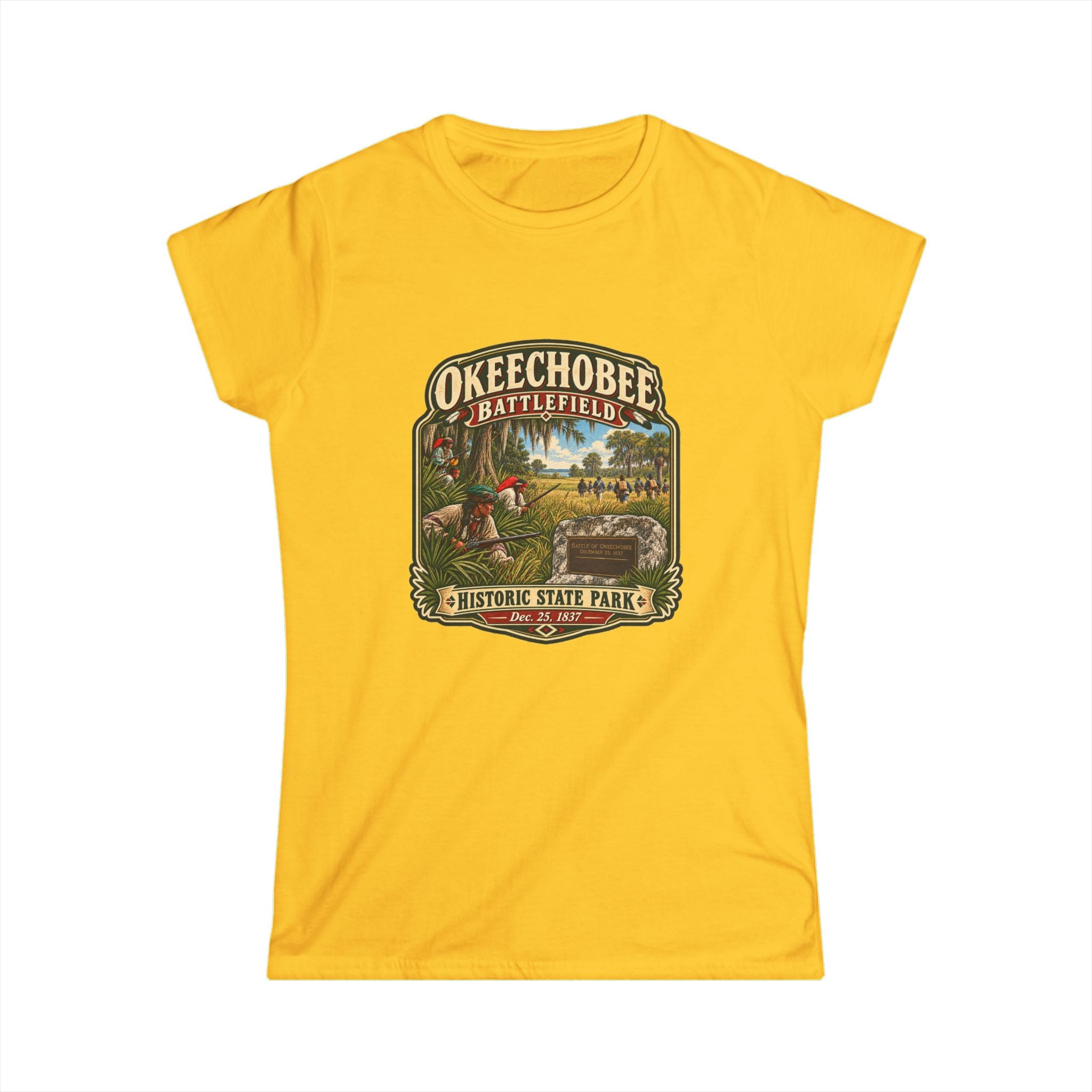 Okeechobee Battlefield- Vintage Tee