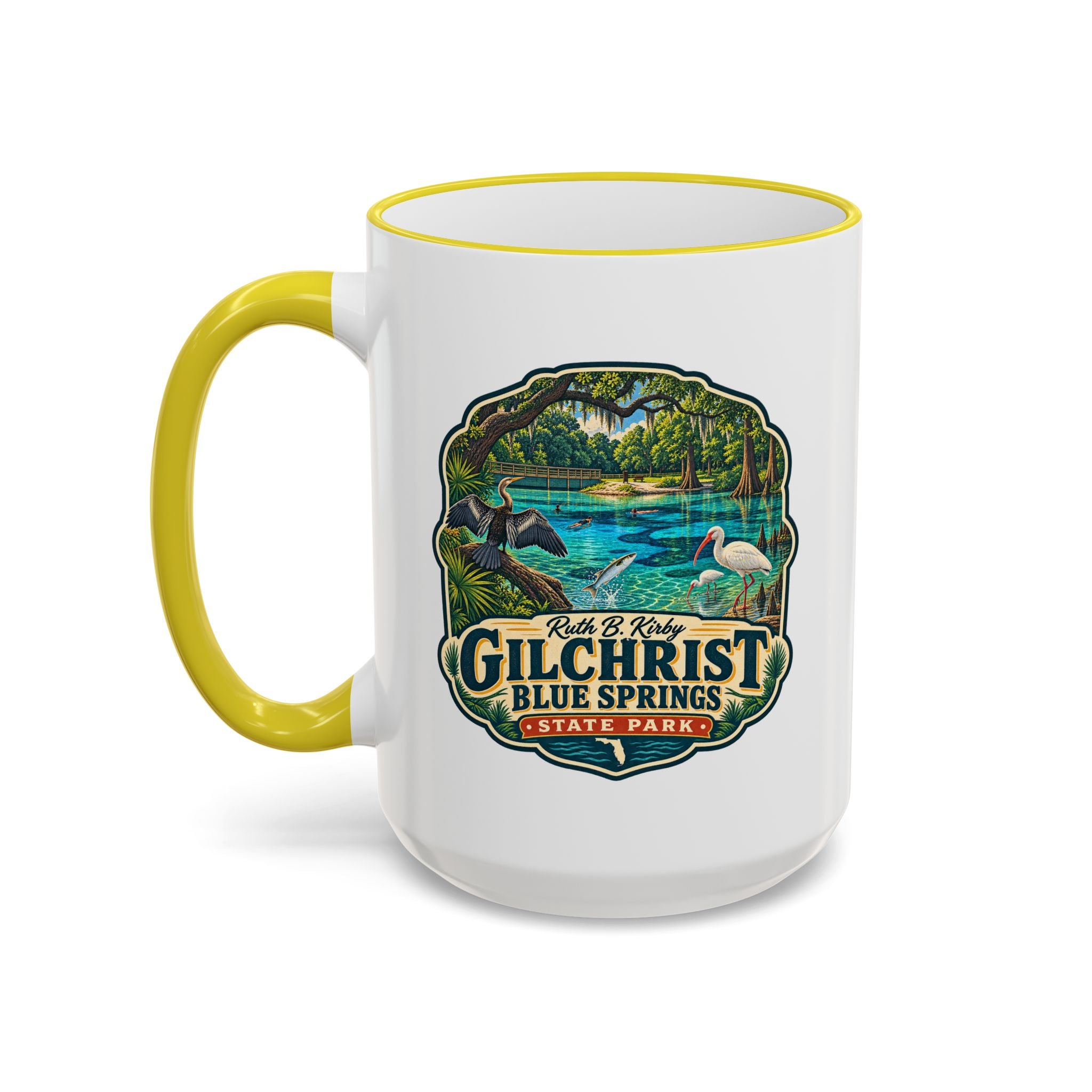 Gilchrist Blue Accent Rim & Handle 11oz/15oz