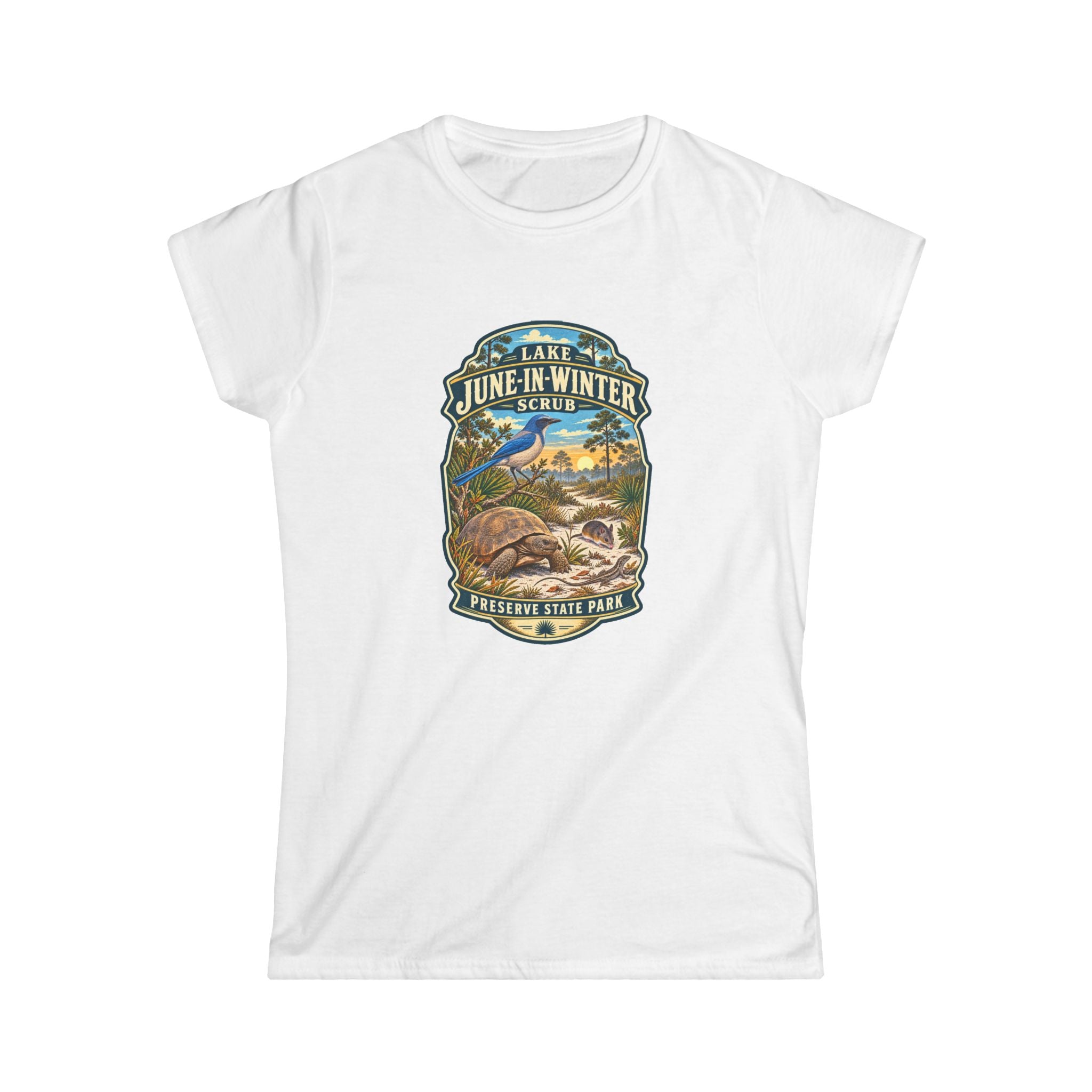 Lake June-in-Winter- Vintage Tee