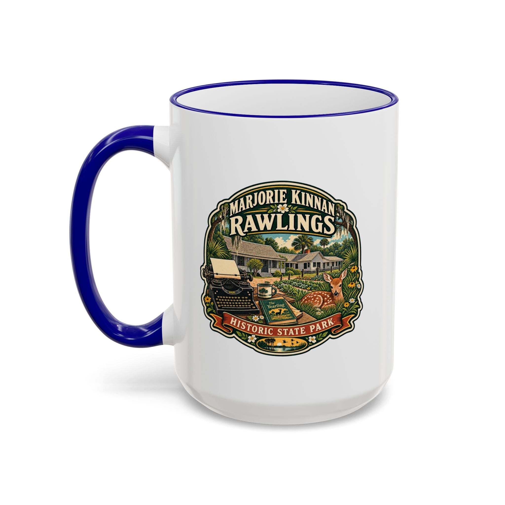 Marjorie Kinnan Rawlings Accent Rim & Handle 11oz/15oz