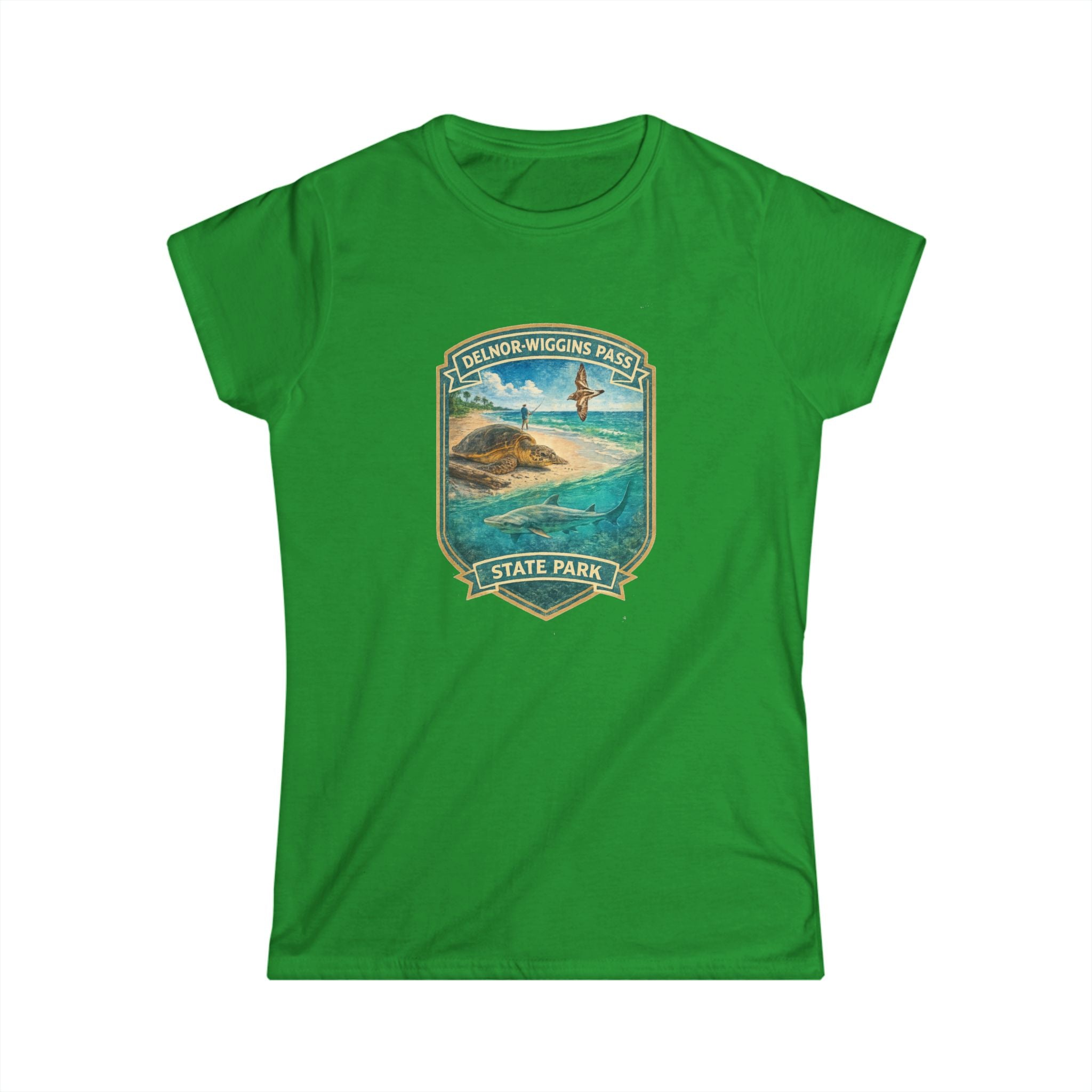 Delnor-Wiggins Pass- Vintage Tee