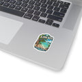 Long Key State Park Sticker — Vintage Coastal Travel Kiss-Cut Sticker