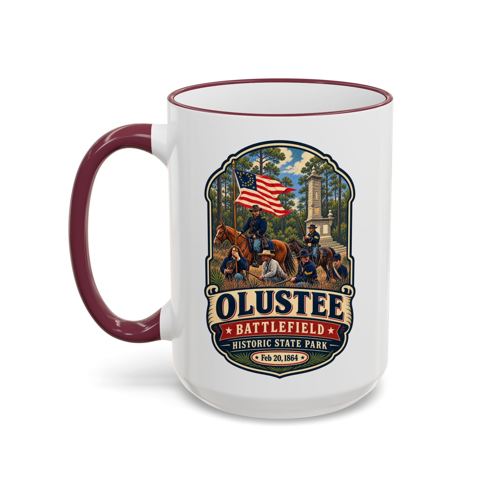 Olustee Battlefield Accent Rim & Handle 11oz/15oz