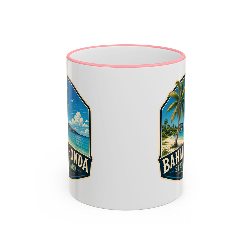 Bahia Honda Vintage Mug — Accent Rim & Handle 11oz/15oz