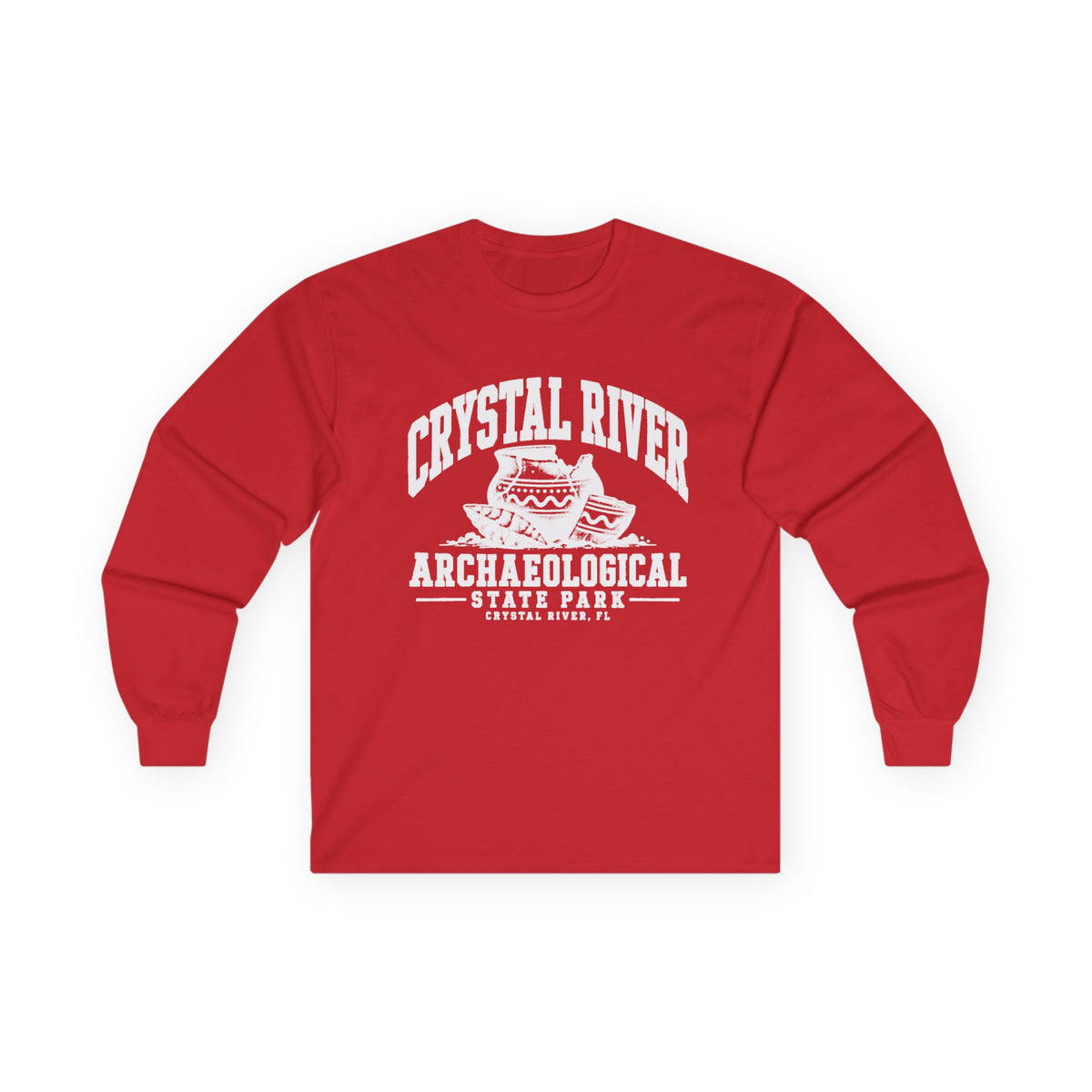 Crystal River Archaeological State Park- Long Sleeve Tee