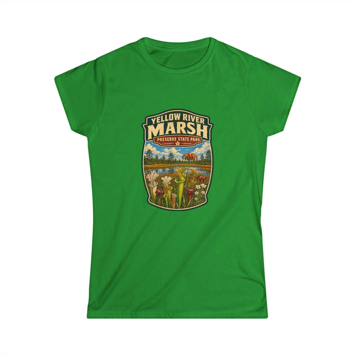 Yellow River Marsh- Vintage Tee