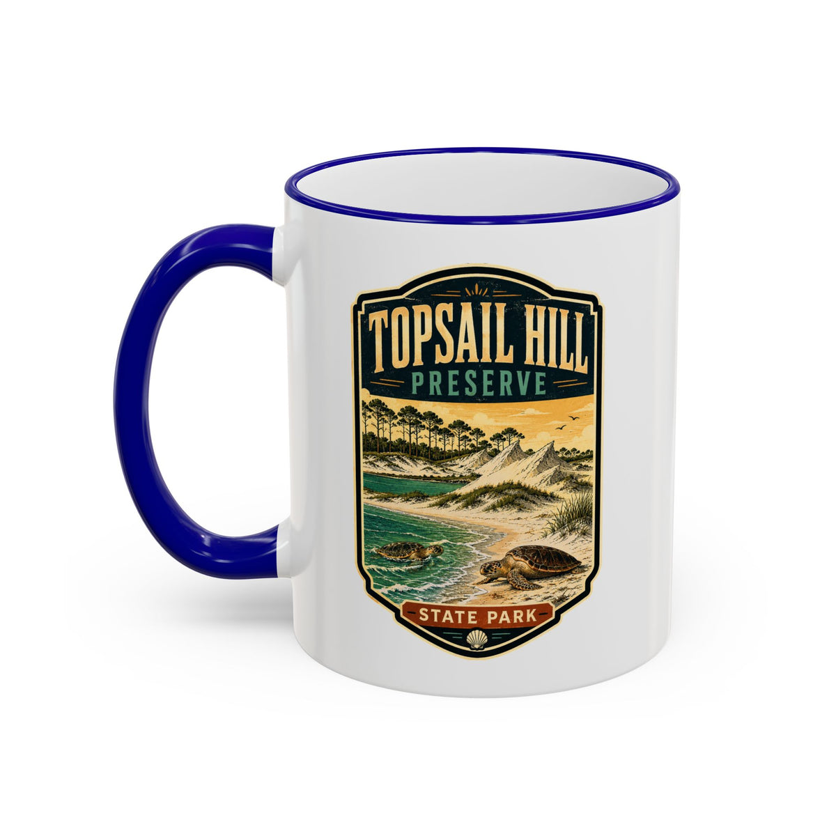 Topsail Hill — Accent Rim & Handle 11oz/15oz