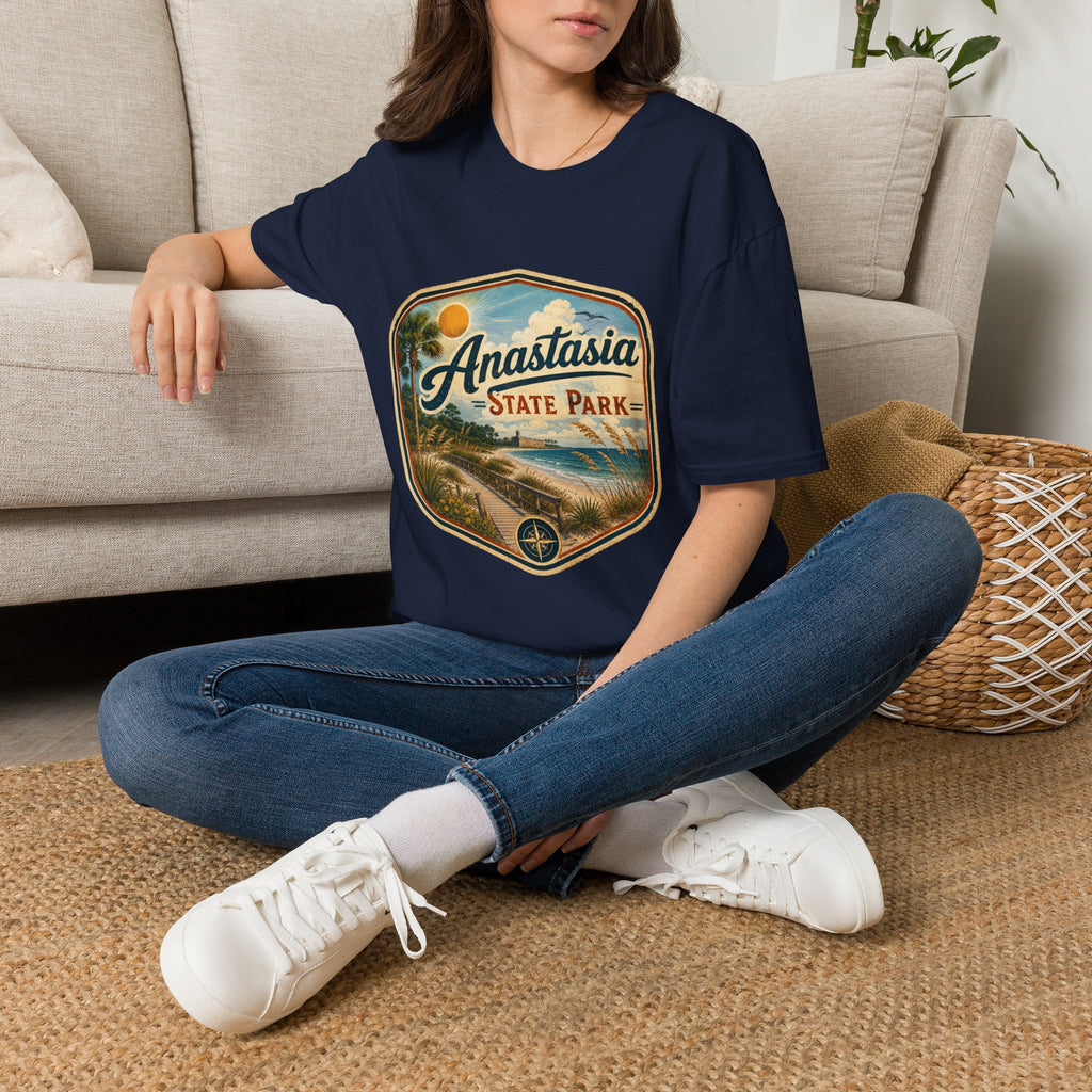 Anastasia State Park — Retro Beach Park Tee