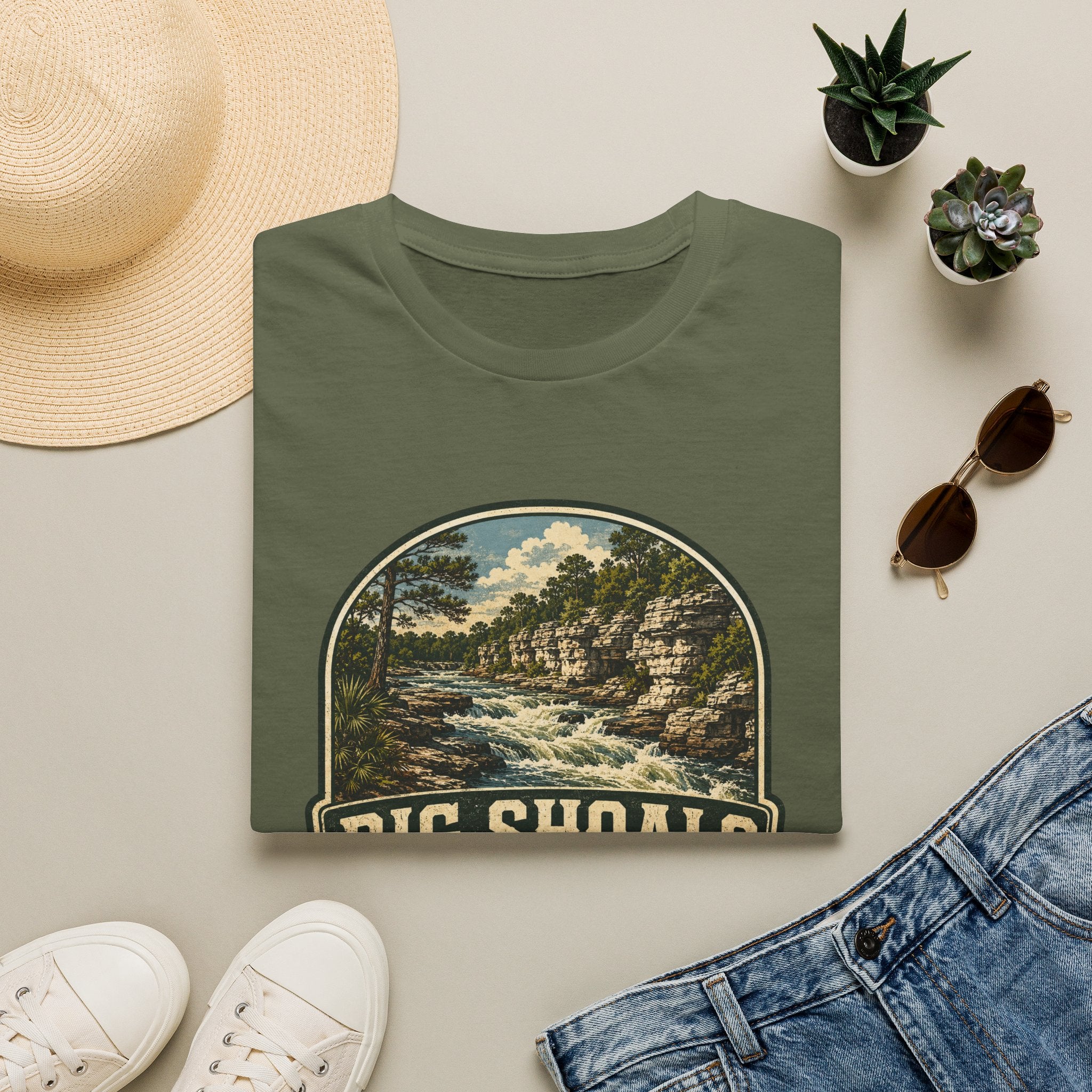 Big Shoals - Retro Tee