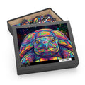 Rainbow Gopher Tortoise Jigsaw Puzzle (120/252/500 pcs)