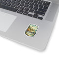 Egmont Key State Park Vintage Lighthouse Sticker — Travel Decal for Laptops & Water Bottles