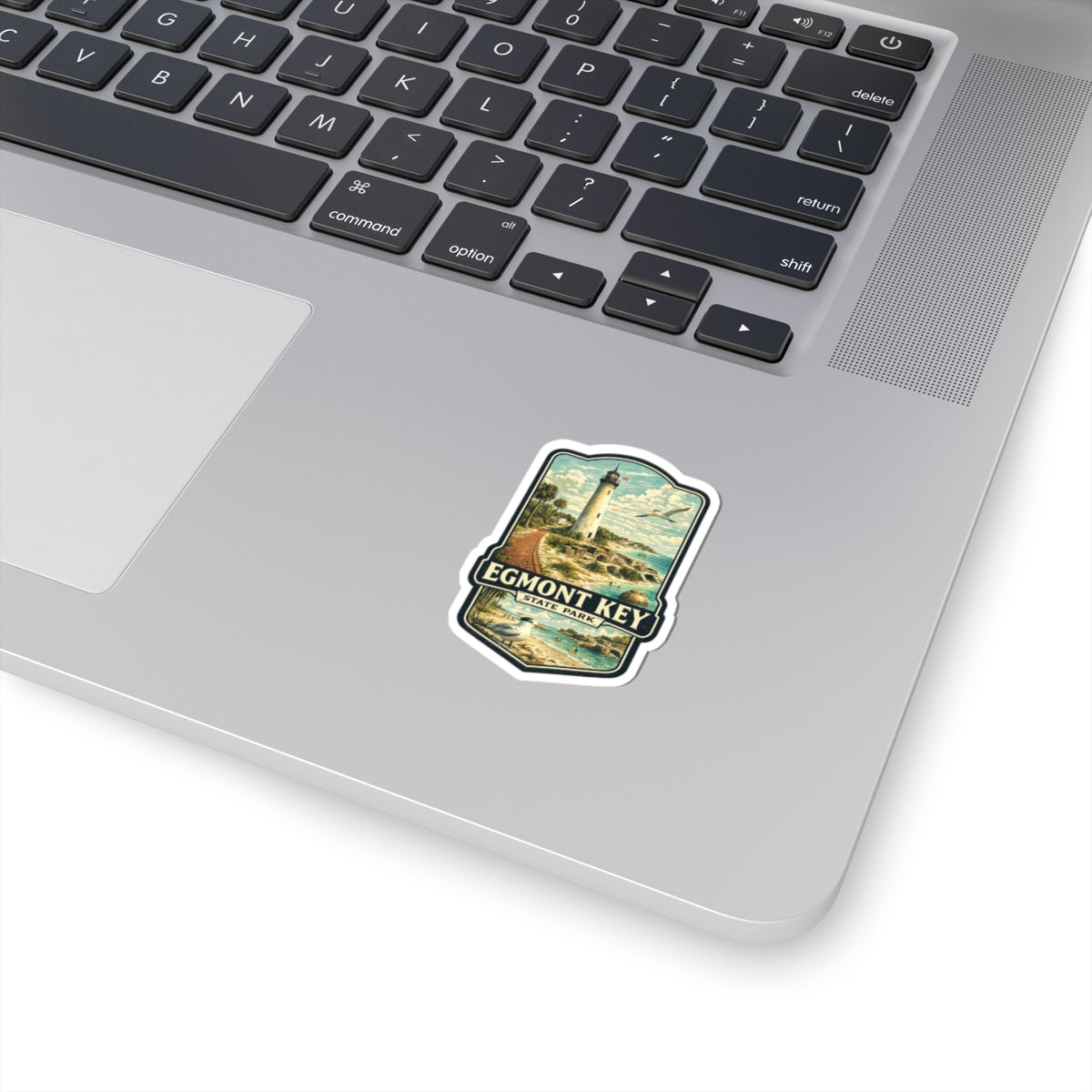 Egmont Key State Park Vintage Lighthouse Sticker — Travel Decal for Laptops & Water Bottles