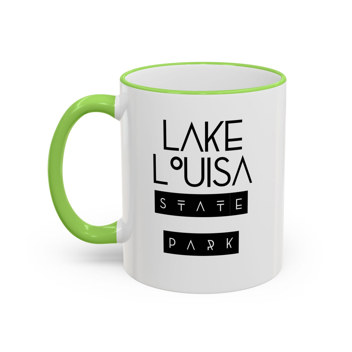 Lake Louisa Mug — Accent Rim & Handle 11oz/15oz