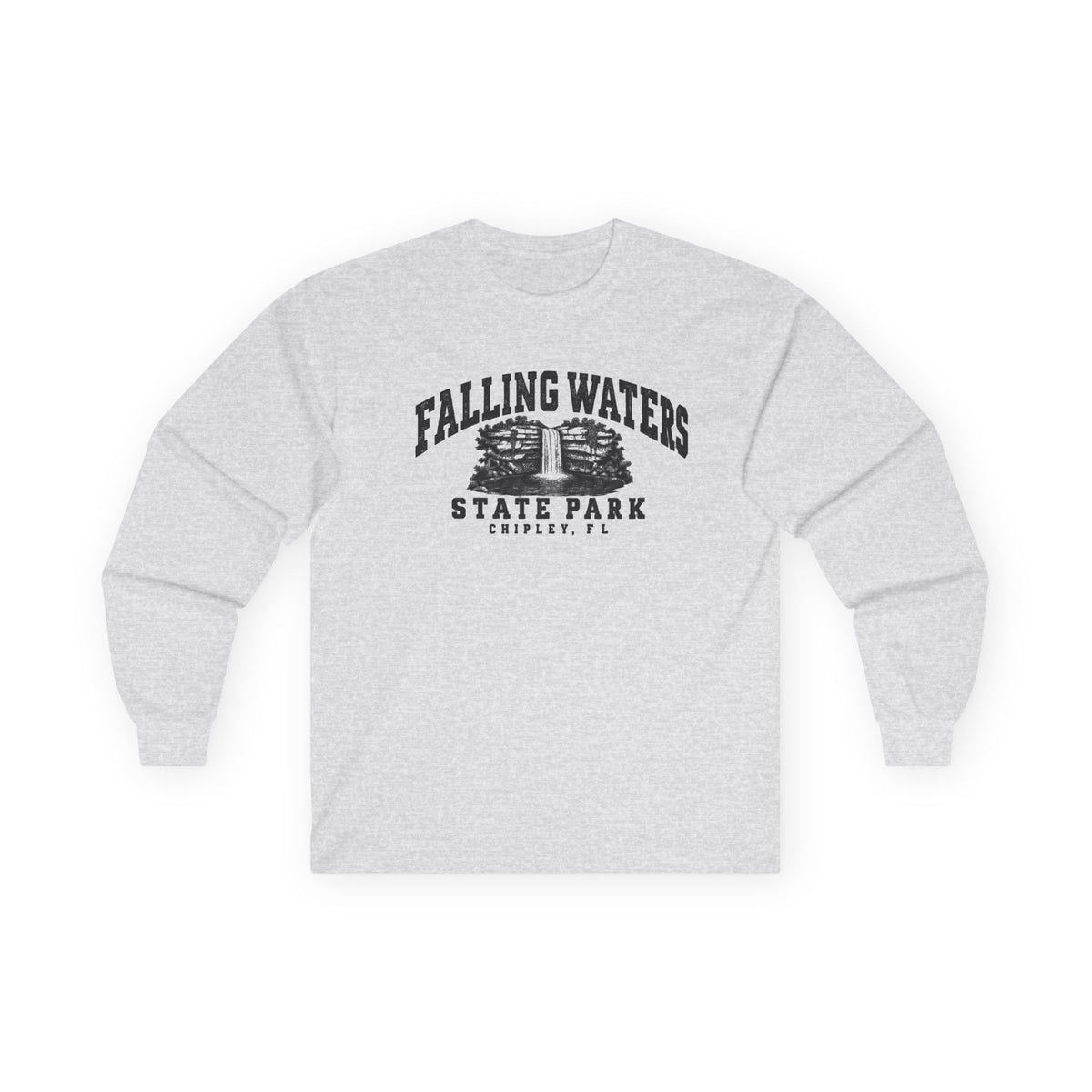 Falling Waters State Park Vintage Emblem- Long Sleeve Tee