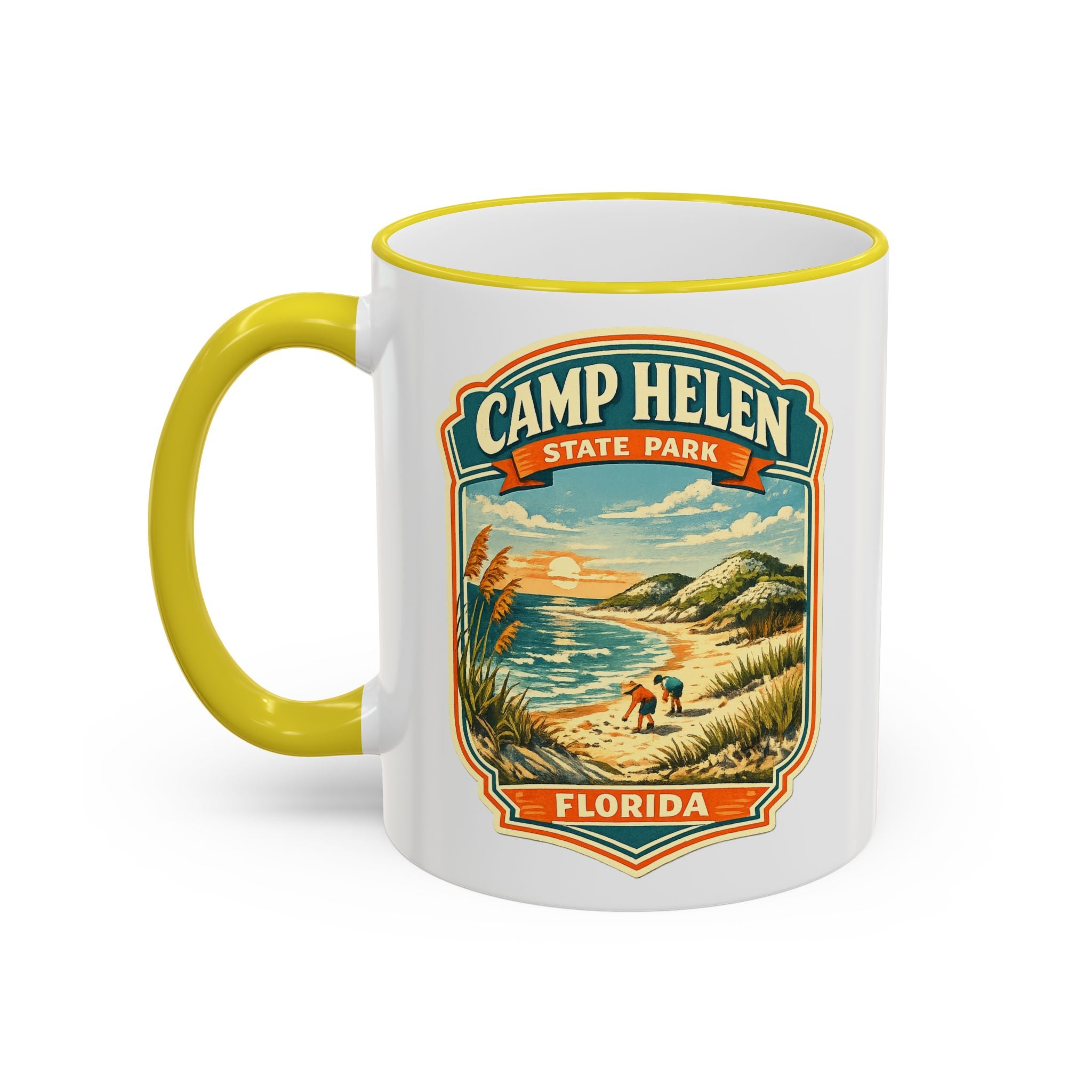 Camp Helen Accent Rim & Handle 11oz/15oz