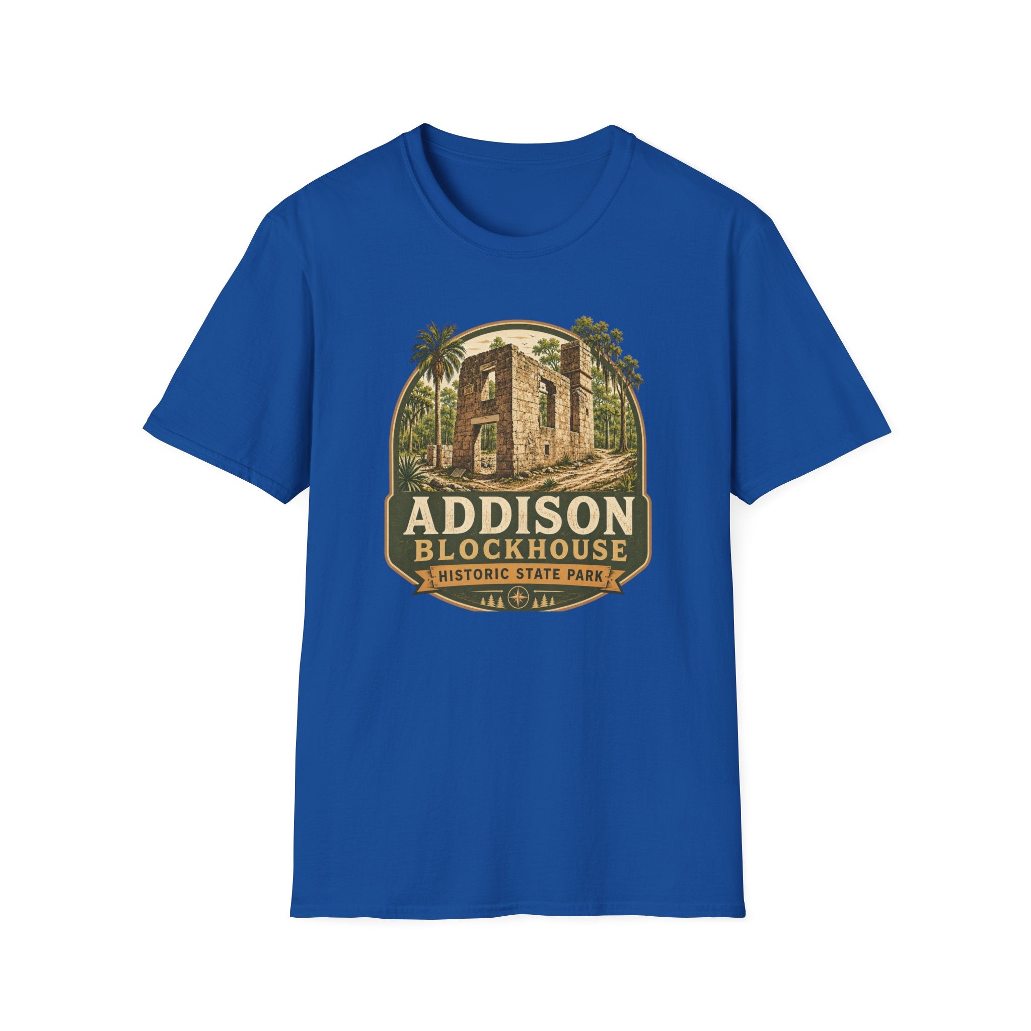 Addison Blockhouse — Retro Tee