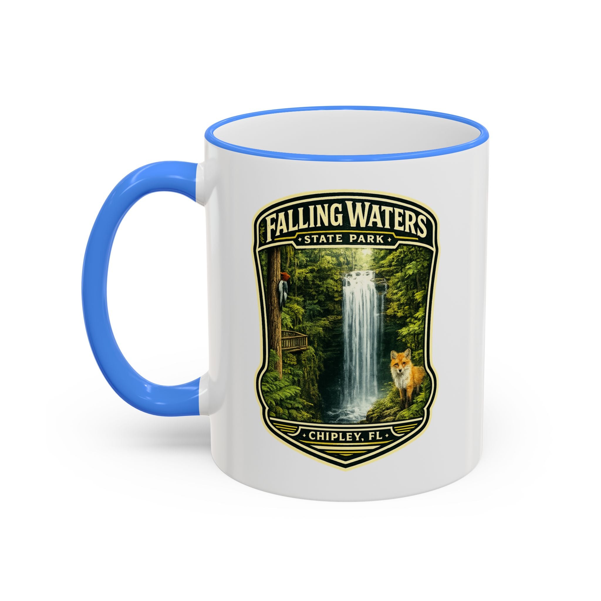 Falling Waters Accent Rim & Handle 11oz/15oz
