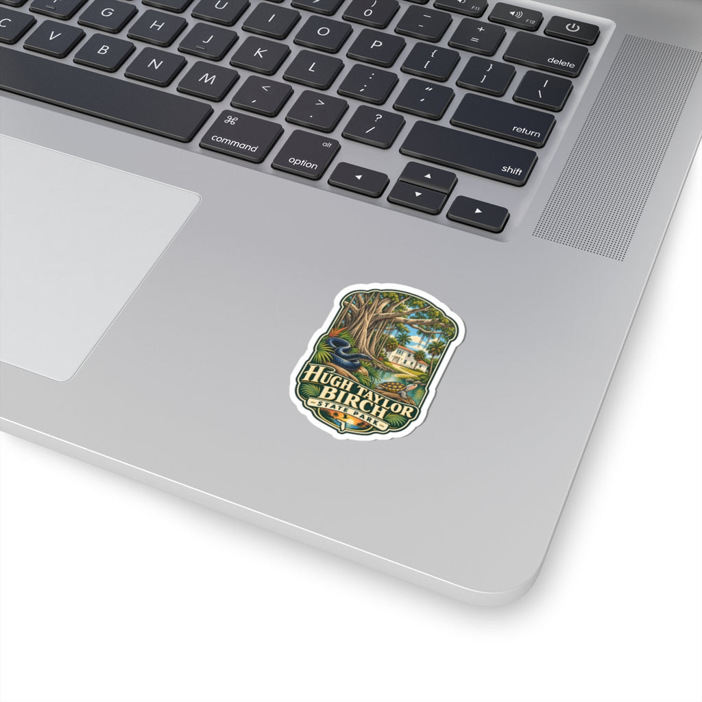 Hugh Taylor Birch State Park Sticker — Vintage Wildlife Park Decal (Kiss-Cut)