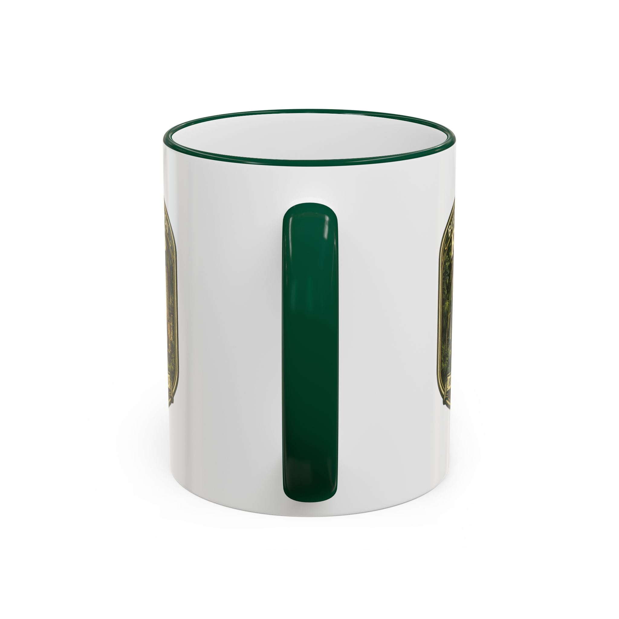 Bulow Ruins Vintage Mug — Accent Rim & Handle 11oz/15oz