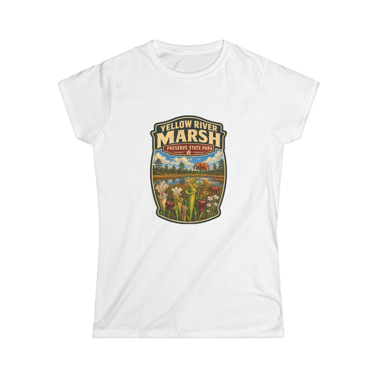 Yellow River Marsh- Vintage Tee