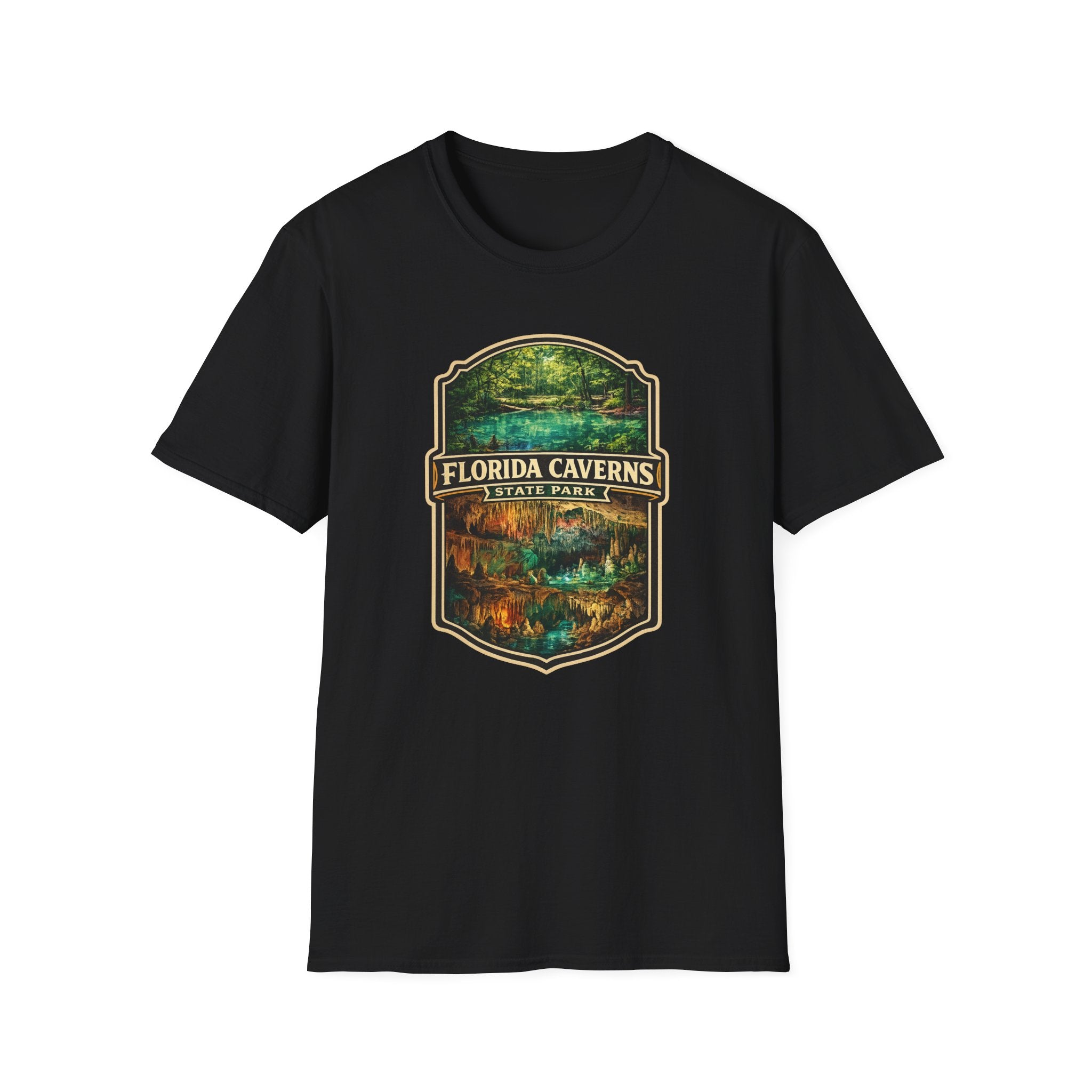 Florida Caverns- Retro Tee