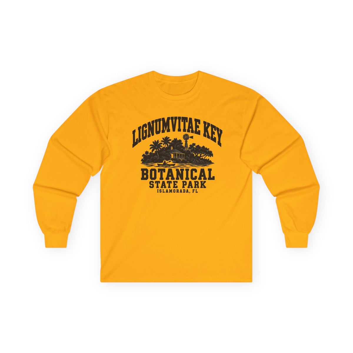 Lignumvitae Key Botanical State Park Logo- Long Sleeve Tee