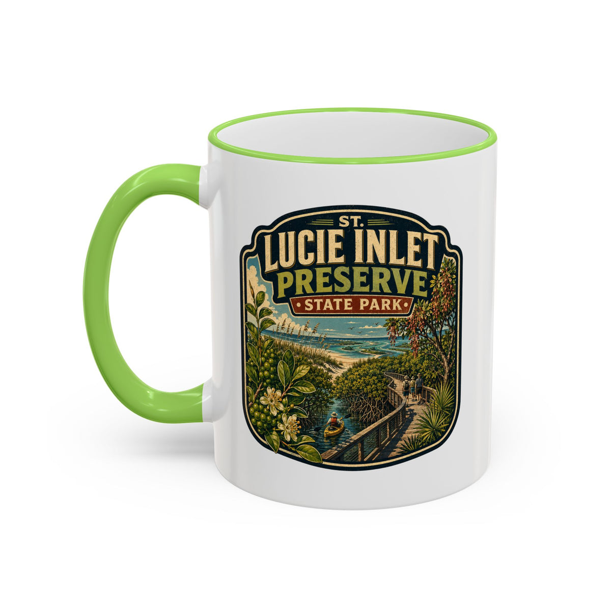 St. Lucie Inlet — Accent Rim & Handle 11oz/15oz