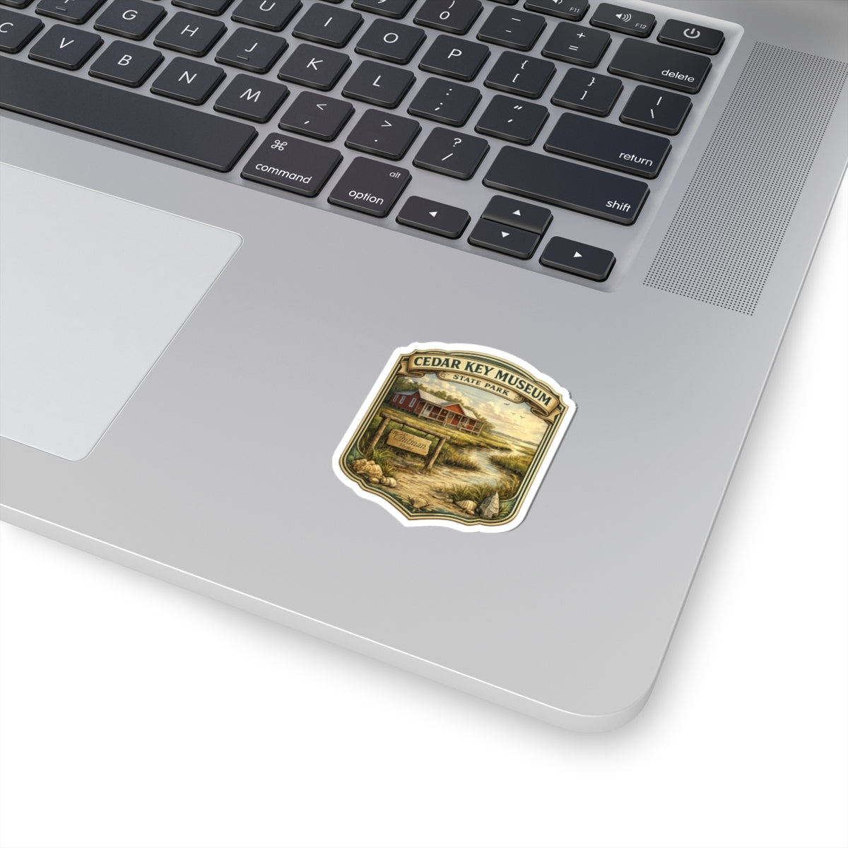 Cedar Key Museum Vintage State Park Sticker — Scenic Travel Decal
