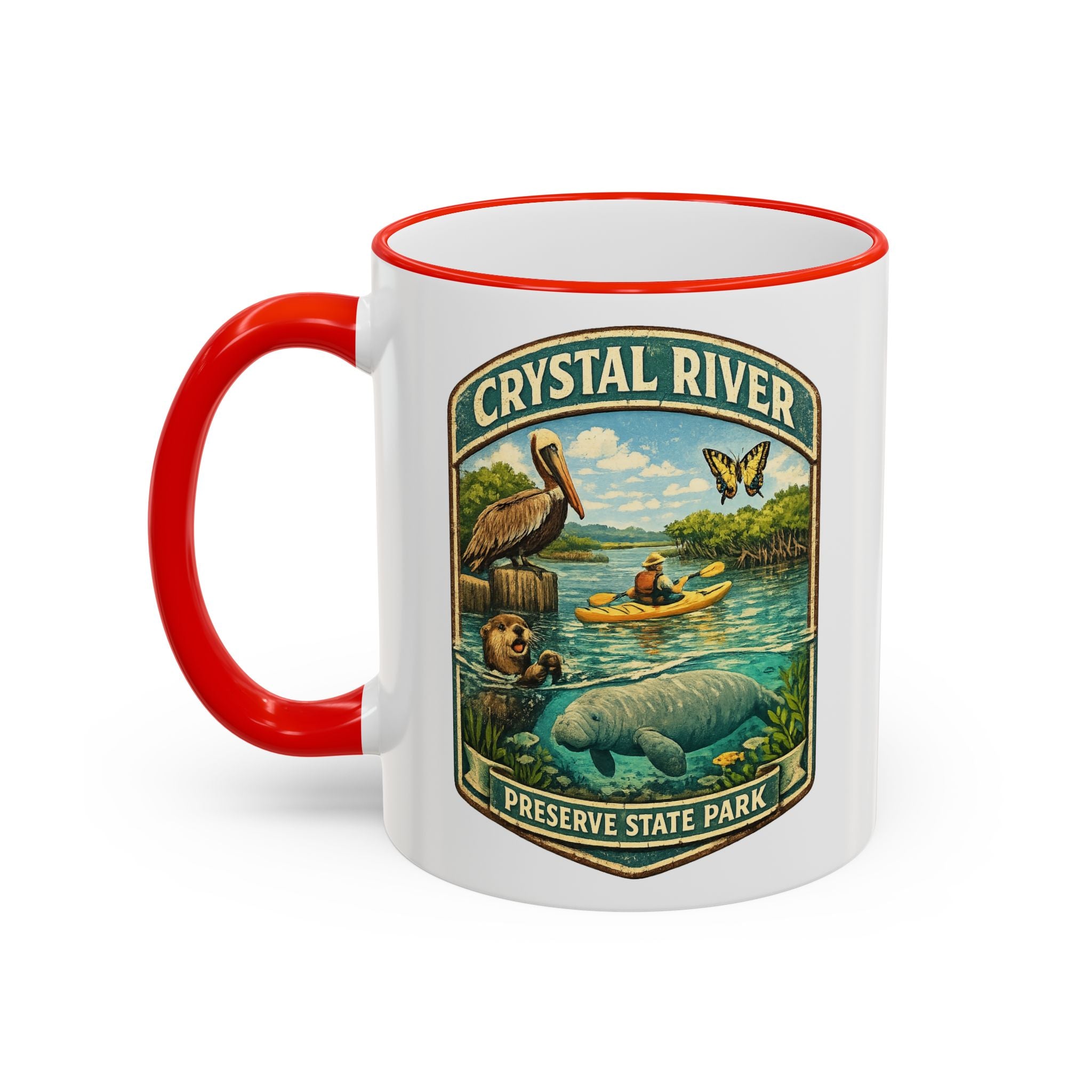 Crystal River Preserve Accent Rim & Handle 11oz/15oz