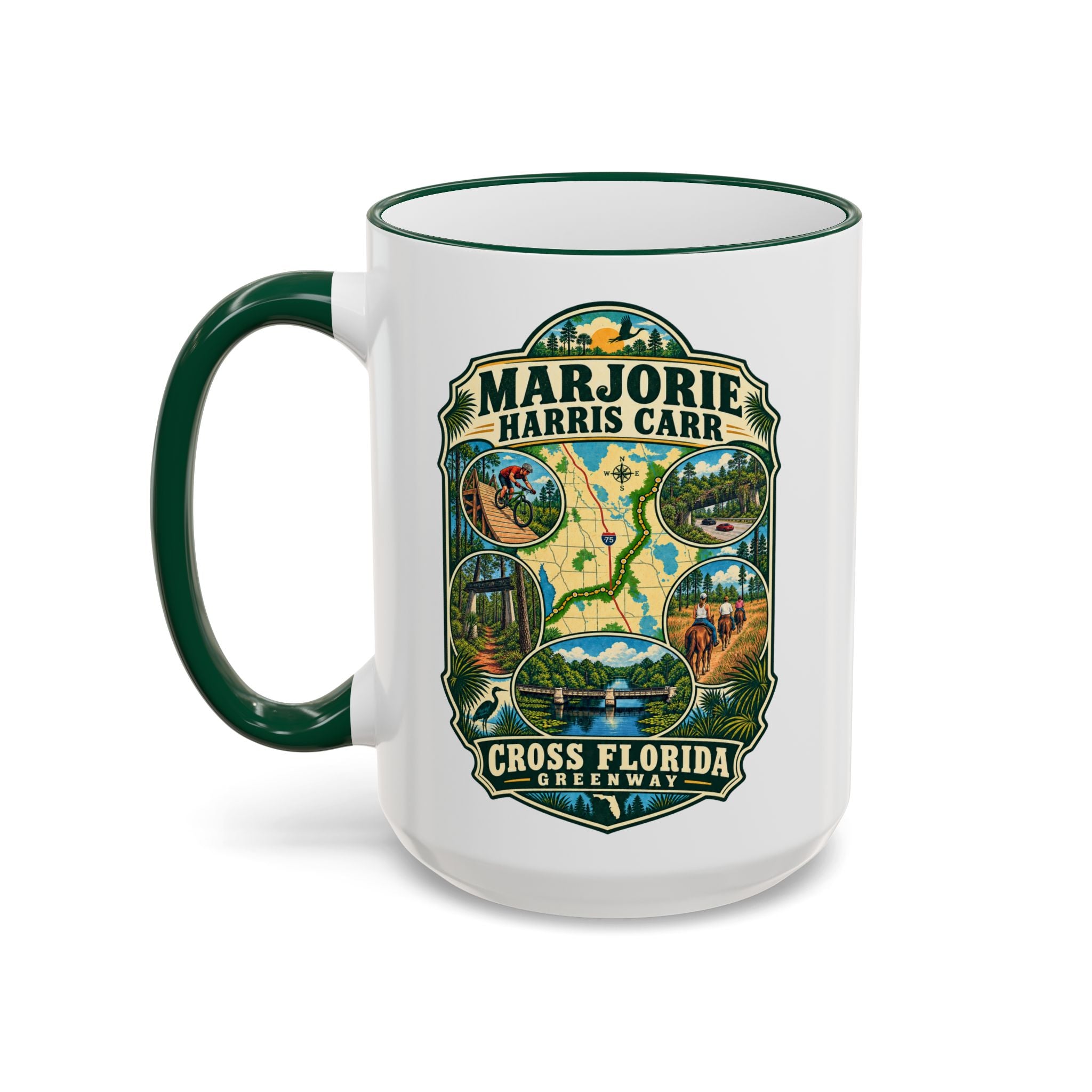 Marjorie Harris Carr Greenway Accent Rim & Handle 11oz/15oz