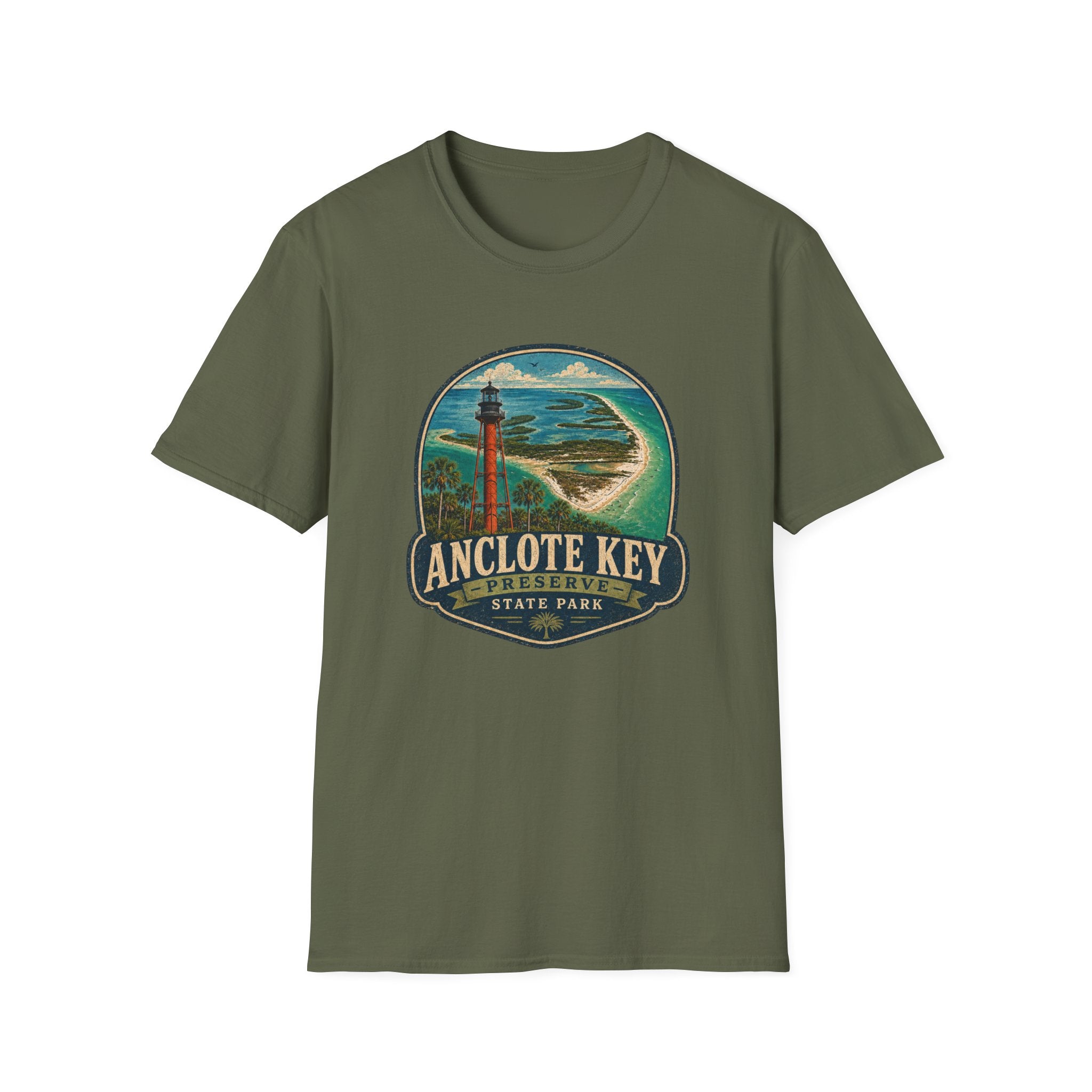 Anclote Key - Retro Tee