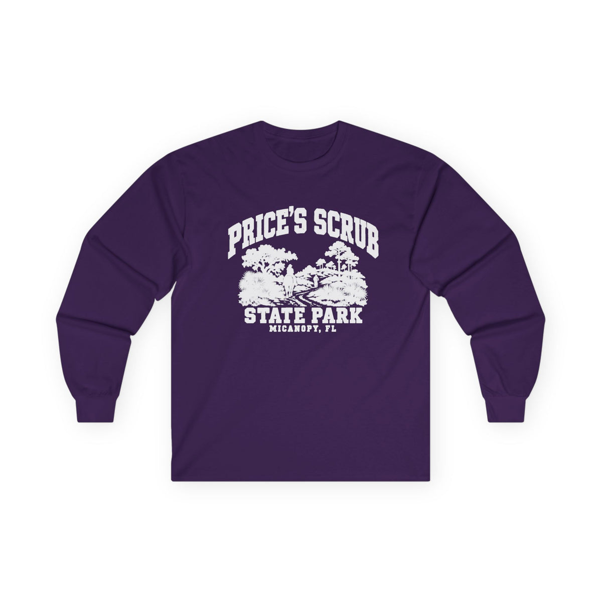 Price's Scrub State Park Vintage Emblem- Long Sleeve Tee