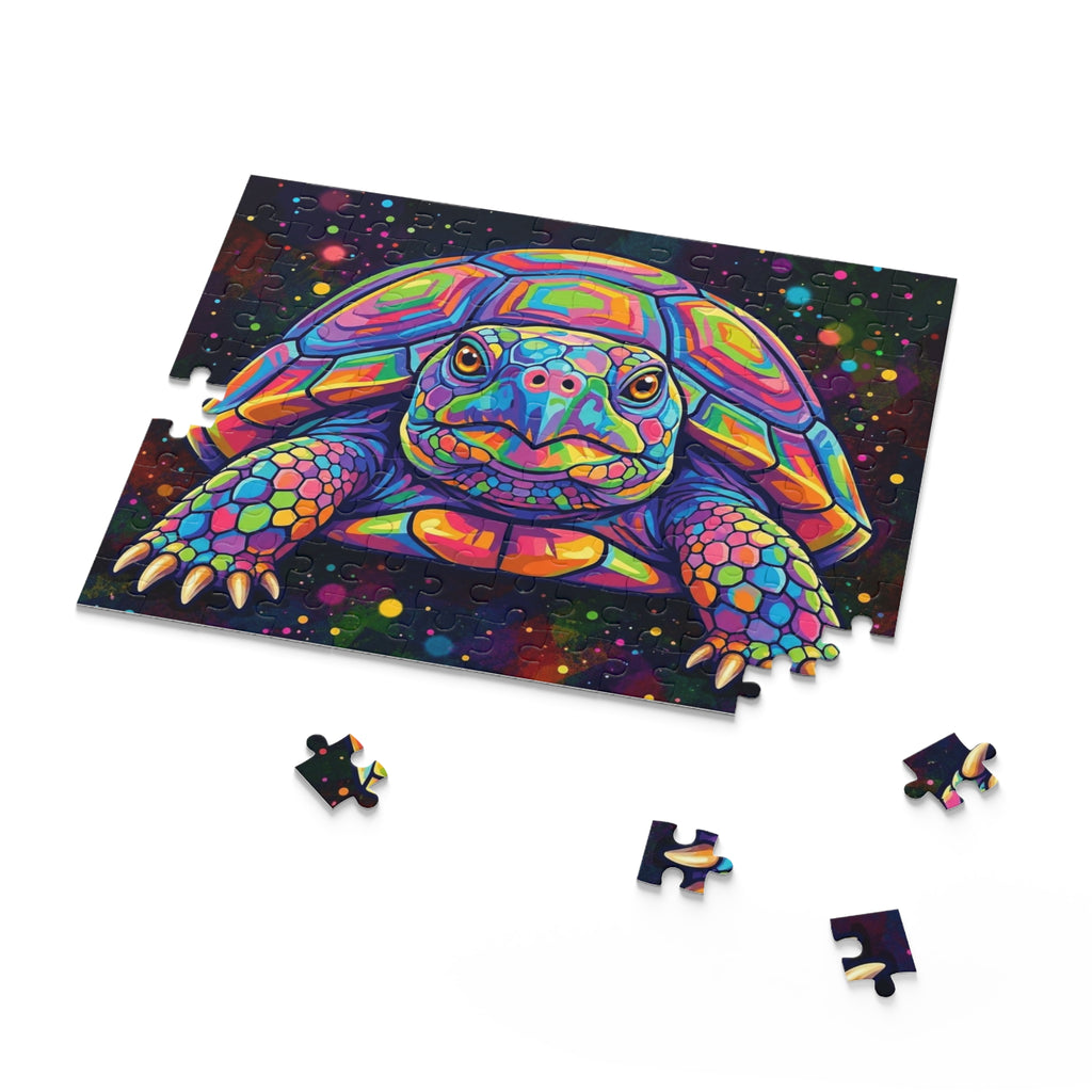 Rainbow Gopher Tortoise Jigsaw Puzzle (120/252/500 pcs)