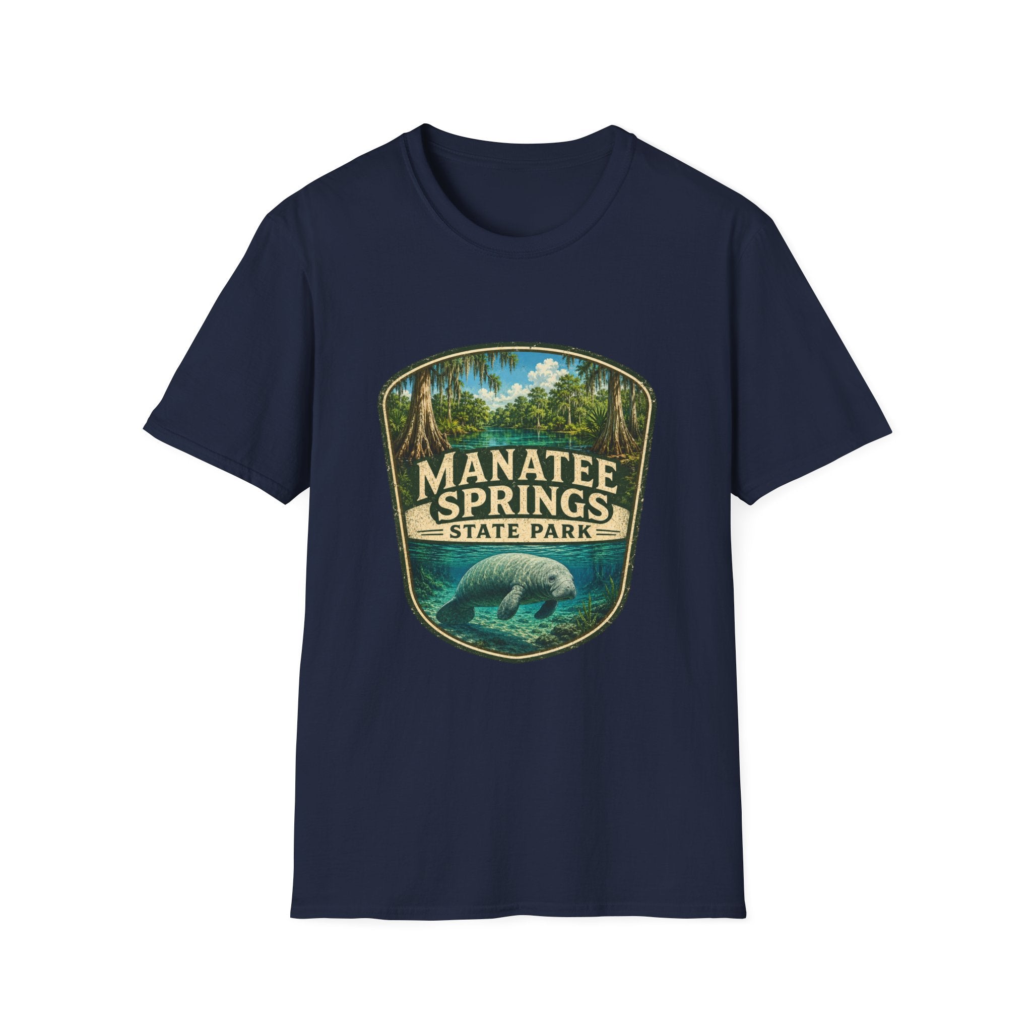 Manatee Springs — Retro Tee
