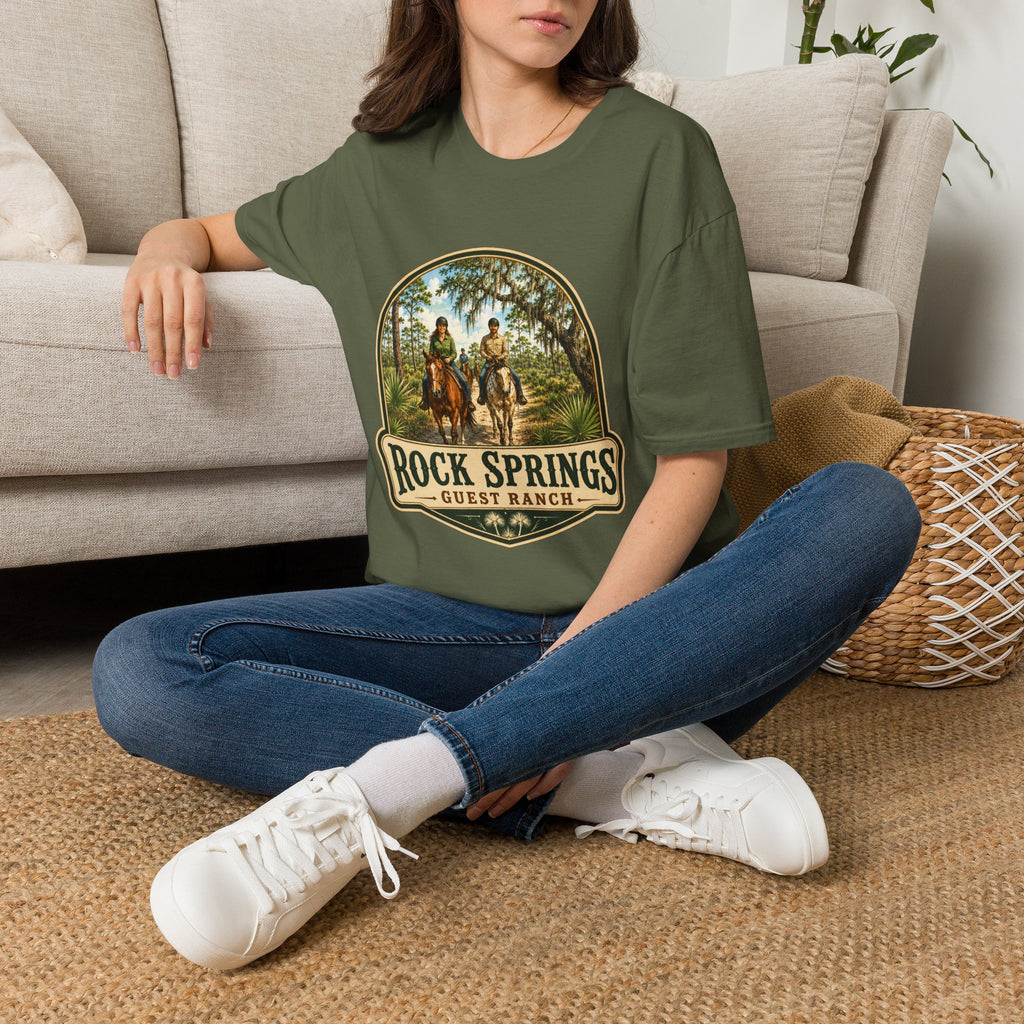 Rock Springs Guest Ranch — Retro Tee