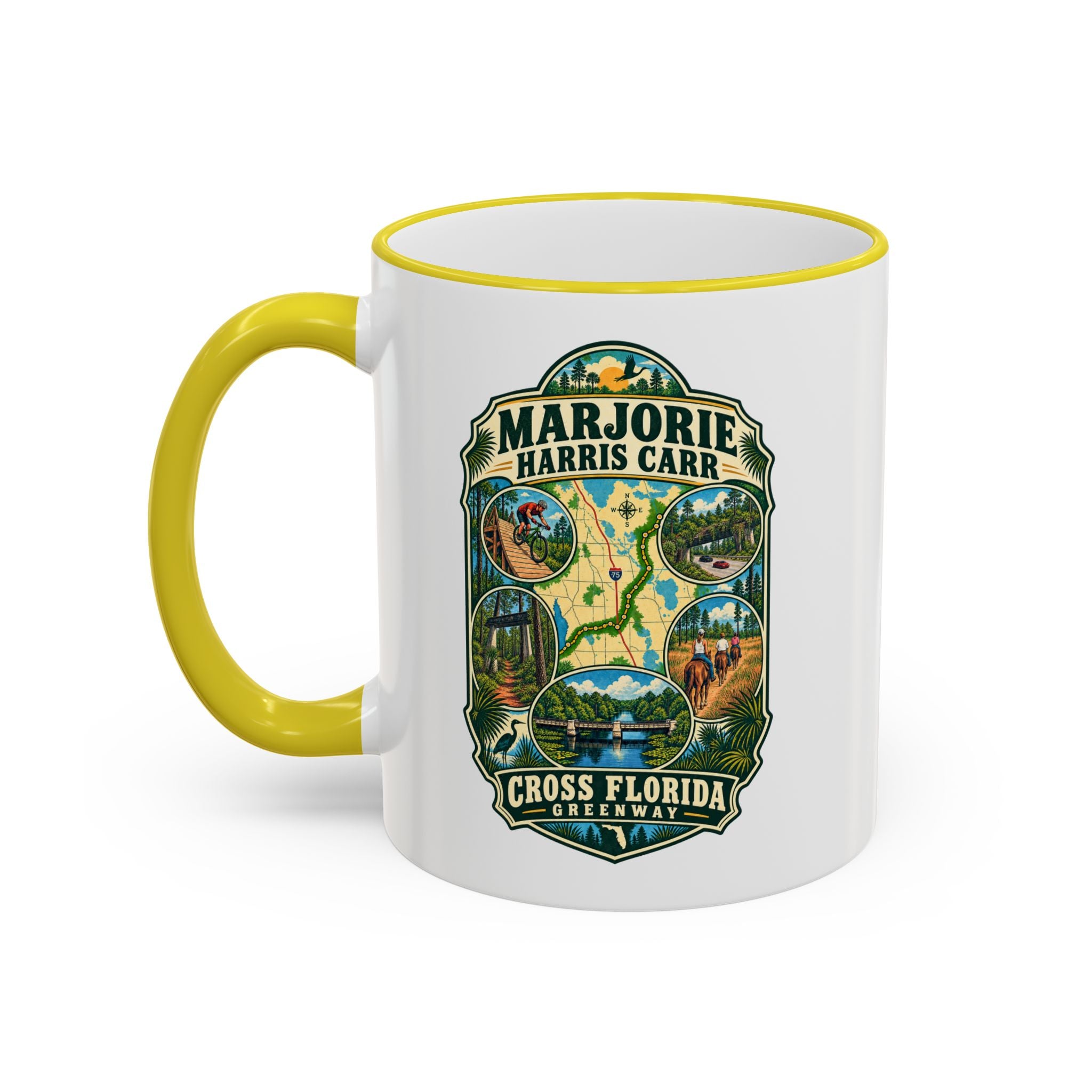 Marjorie Harris Carr Greenway Accent Rim & Handle 11oz/15oz