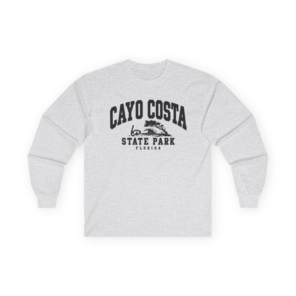 Cayo Costa State Park Vintage Logo- Long Sleeve Tee