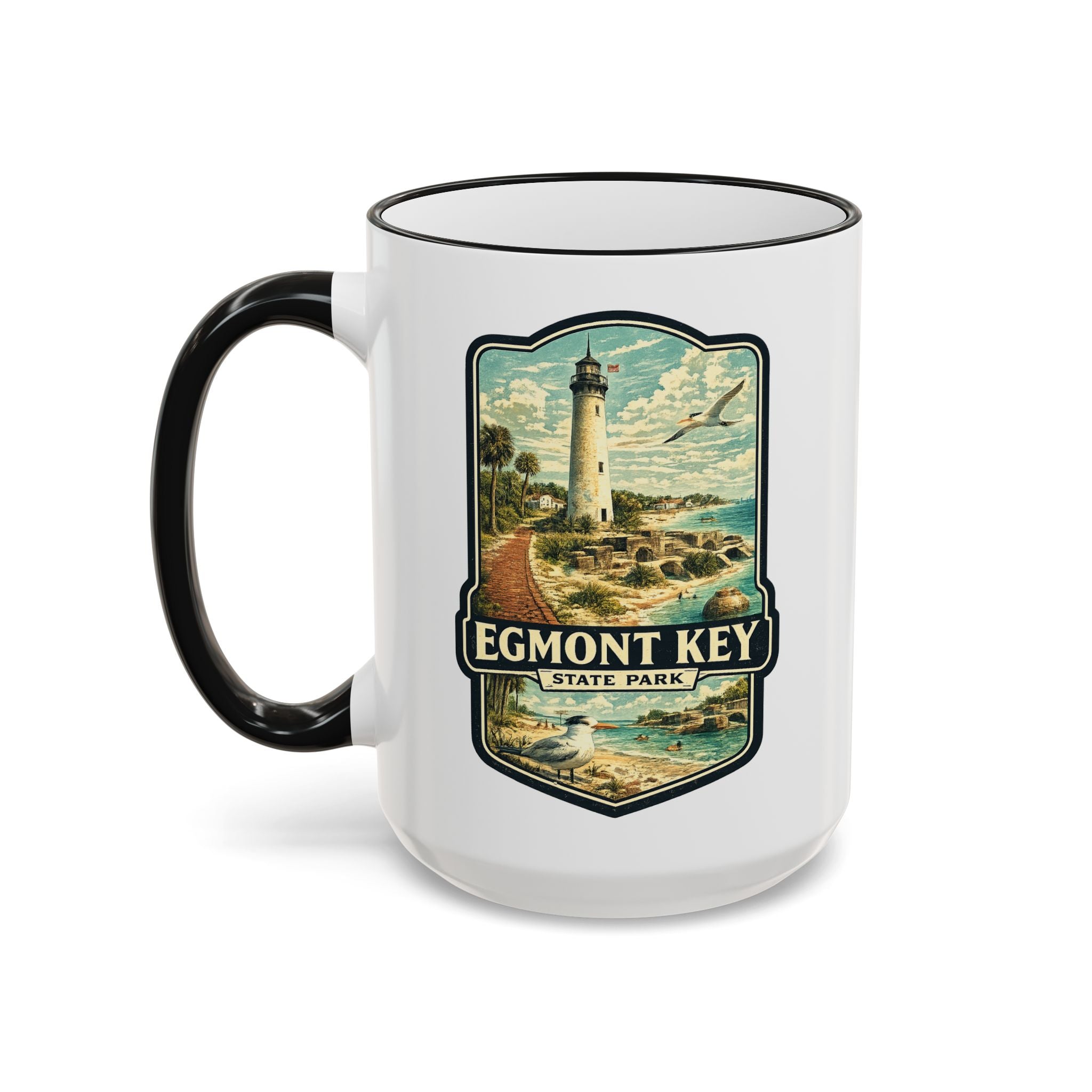 Egmont Key Accent Rim & Handle 11oz/15oz