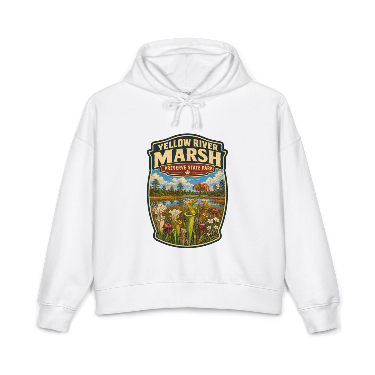 Yellow River Marsh — Vintage Hoodie