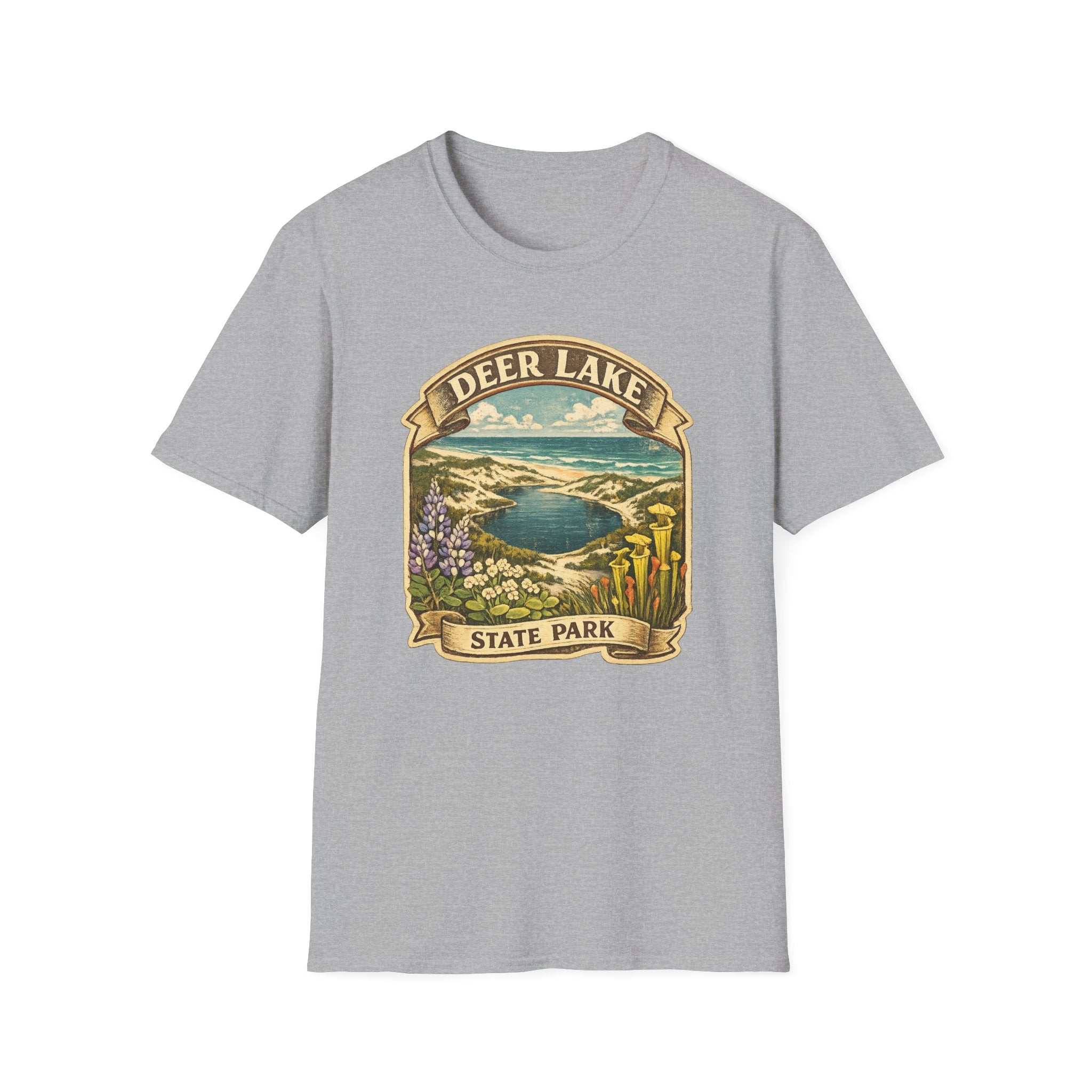 Deer Lake- Retro Tee