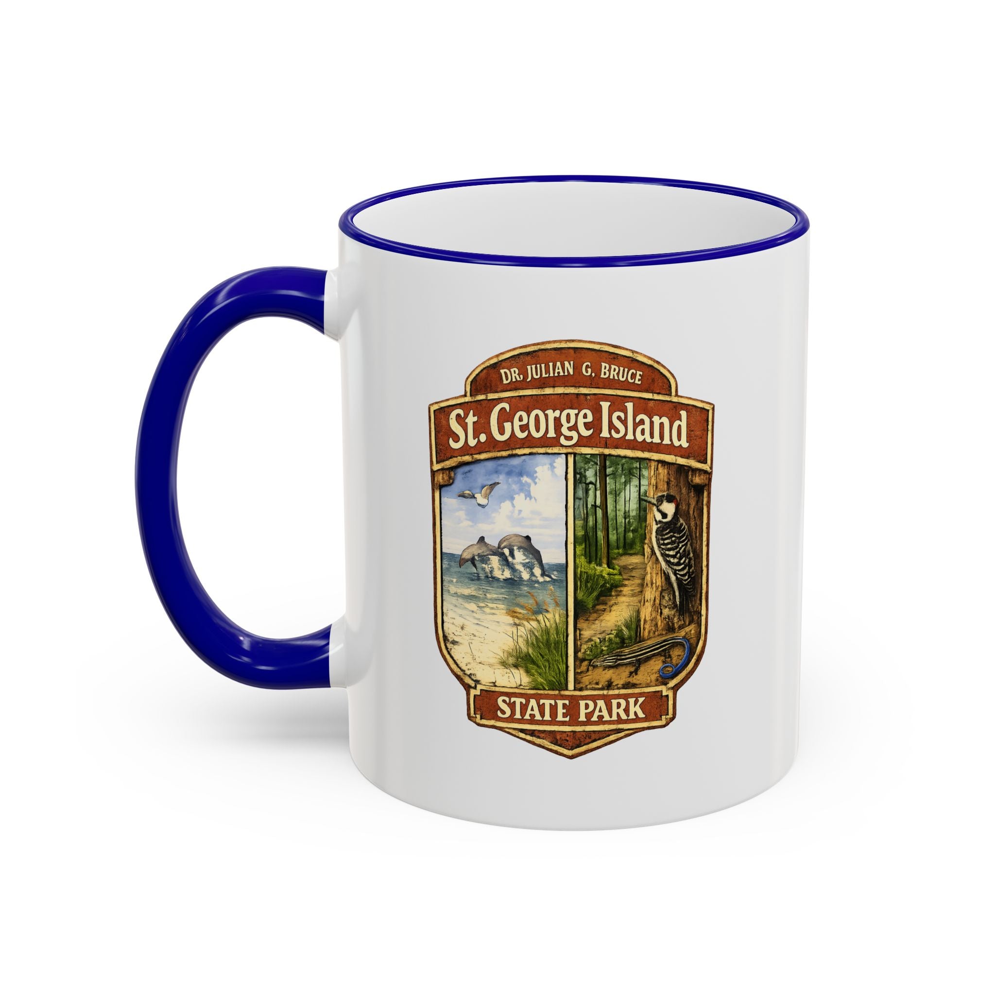 St. George Island Accent Rim & Handle 11oz/15oz