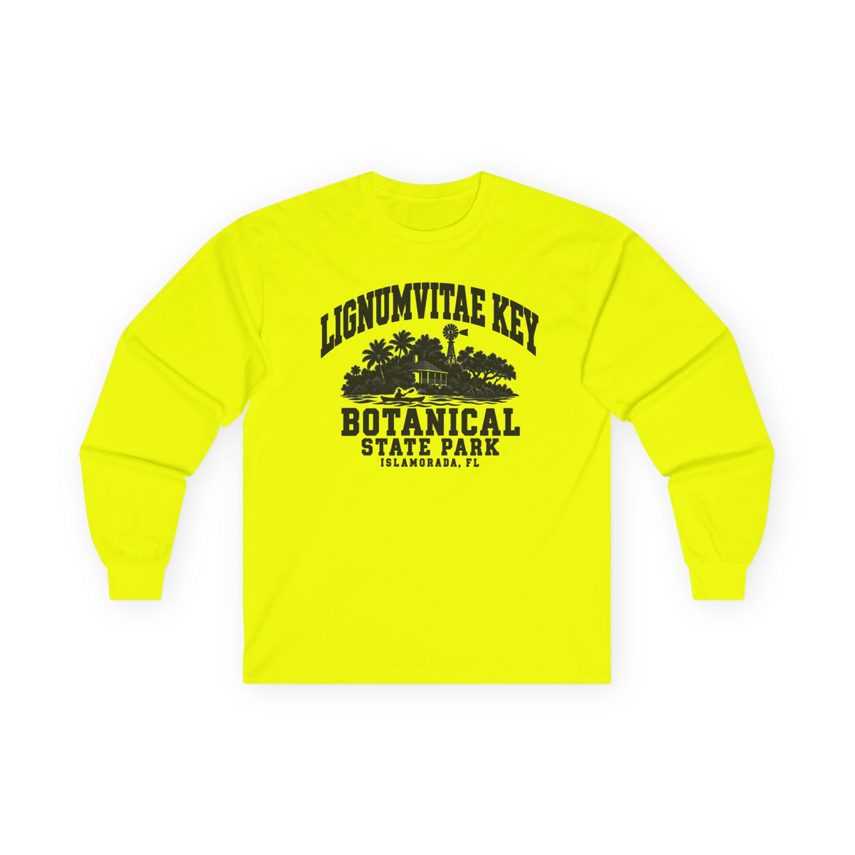 Lignumvitae Key Botanical State Park Logo- Long Sleeve Tee