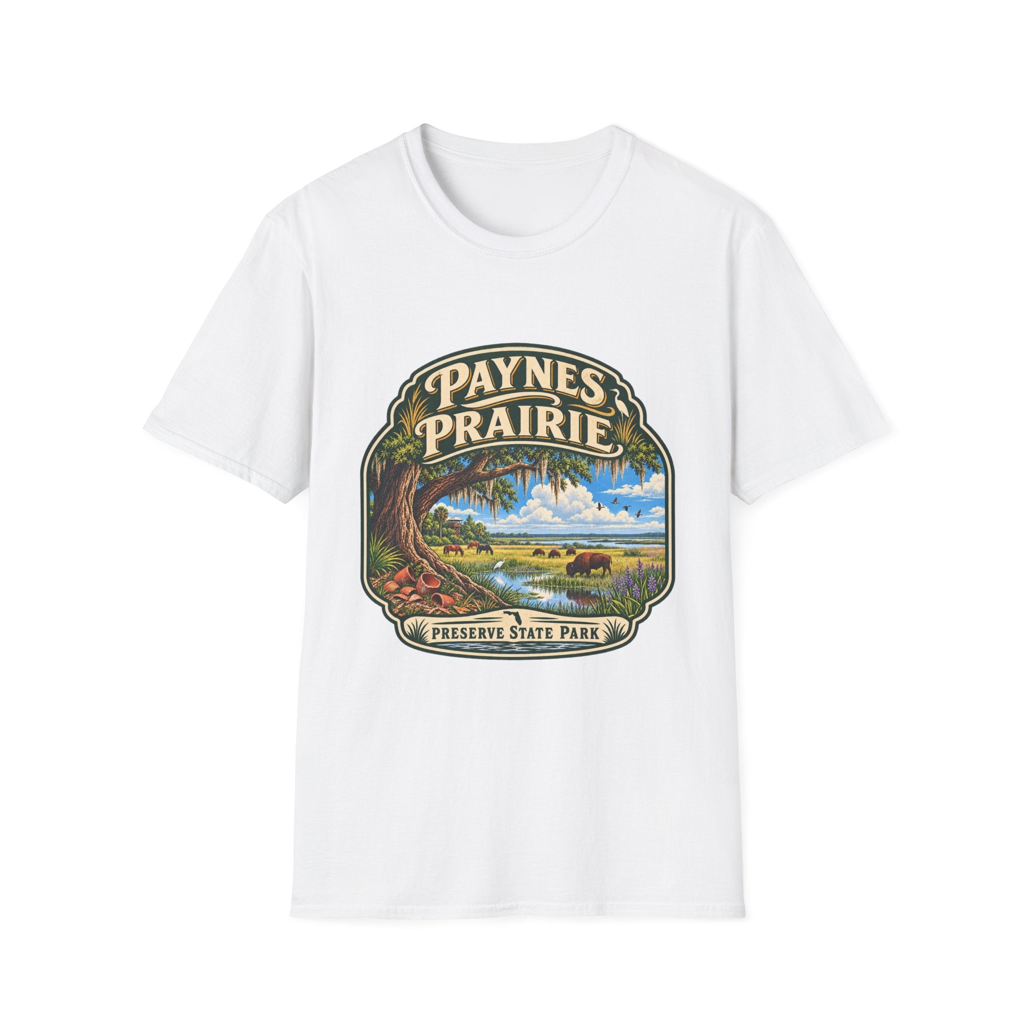 Paynes Prairie- Retro Tee