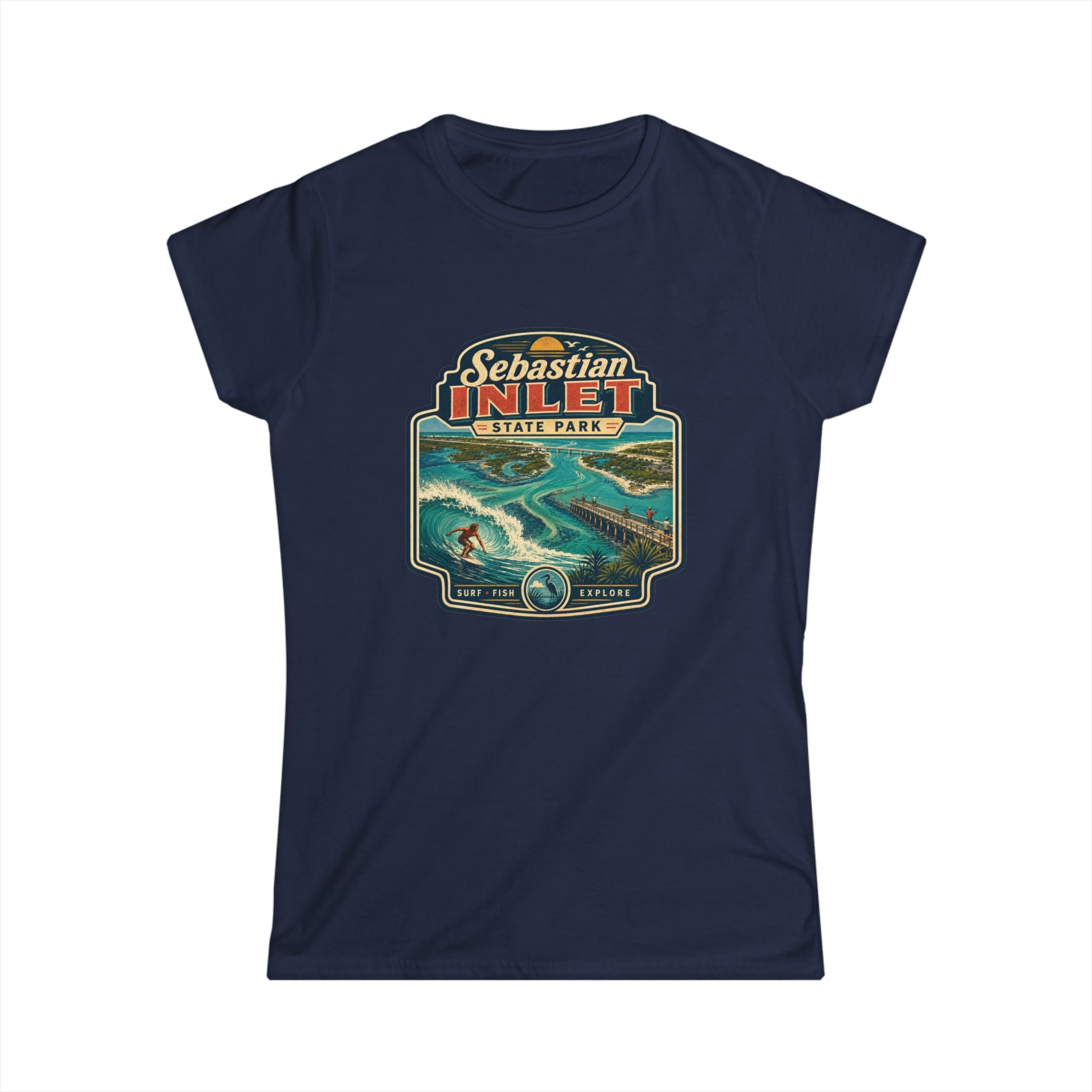 Sebastian Inlet- Vintage Tee