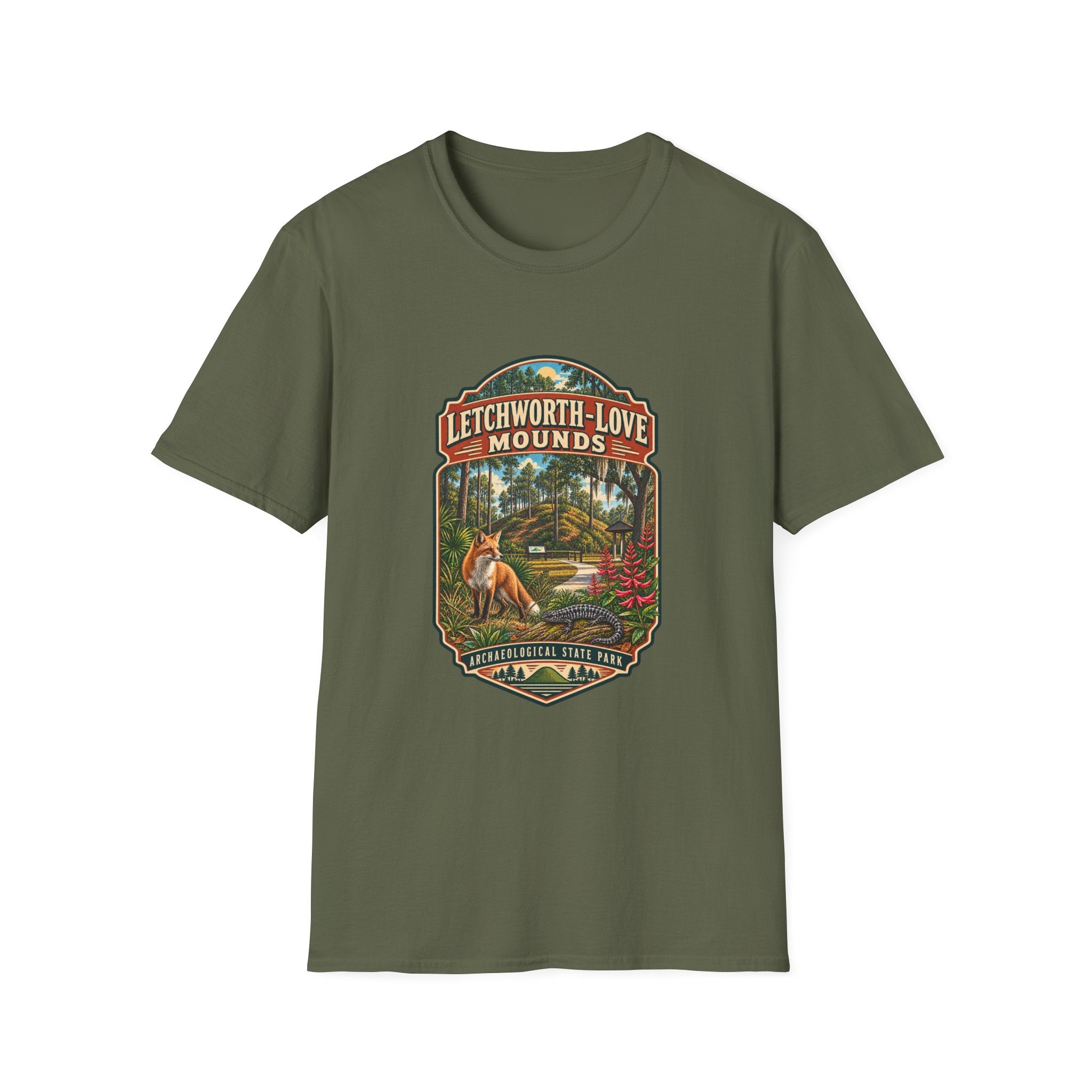 Letchworth-Love Mounds- Retro Tee