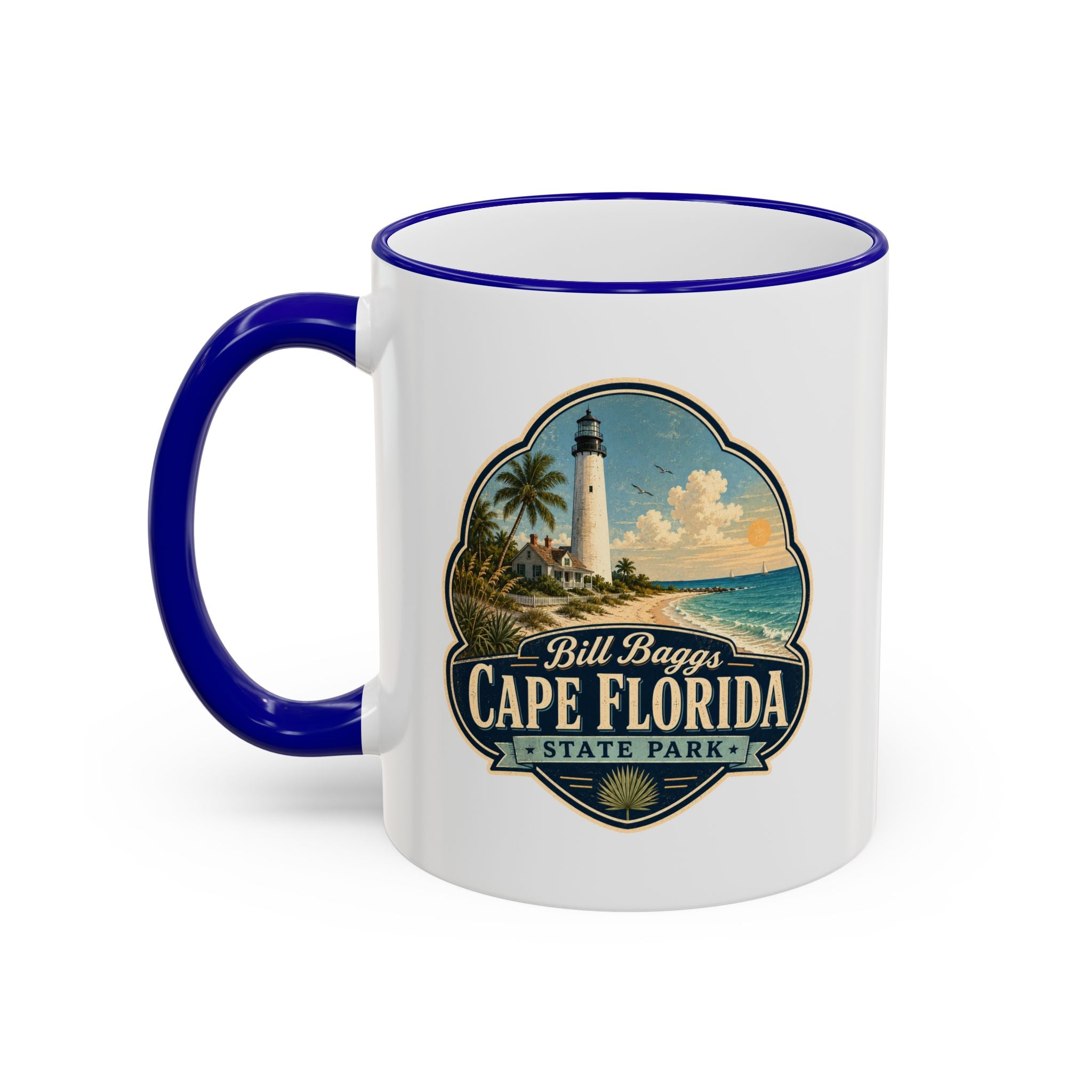 Bill Baggs Cape Florida Accent Rim & Handle 11oz/15oz