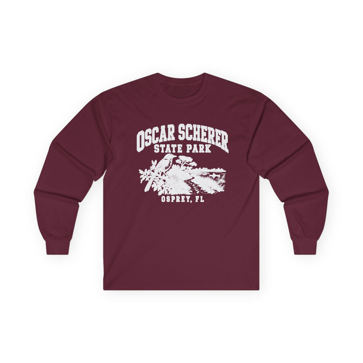 Oscar Scherer State Park Osprey Florida- Long Sleeve Tee