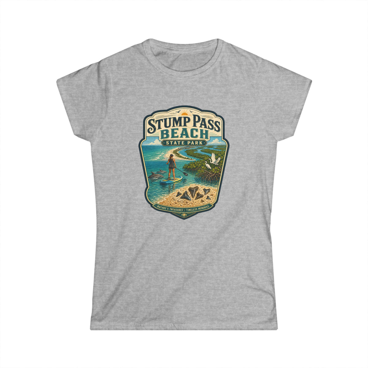 Stump Pass Beach- Vintage Tee