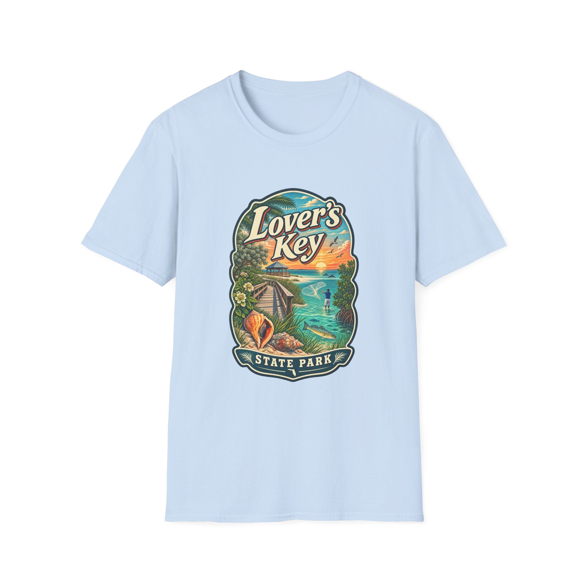 Lovers Key- Retro Tee