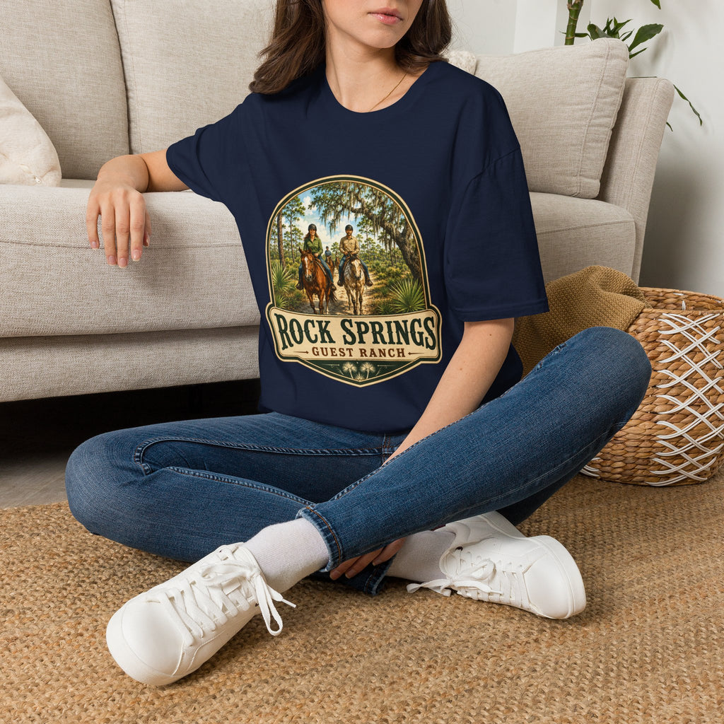 Rock Springs Guest Ranch — Retro Tee